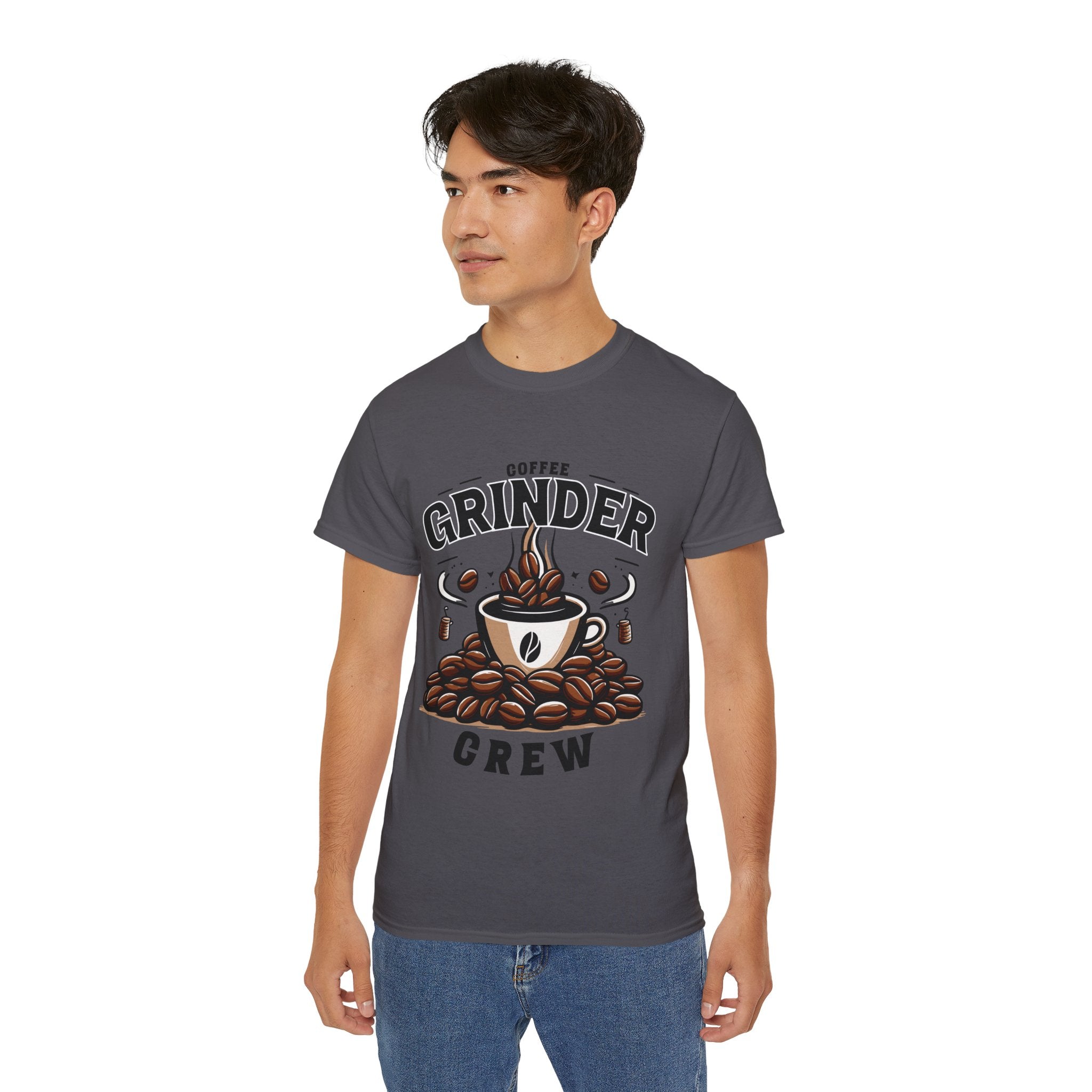 Coffee Grinder Unisex Cotton Tee