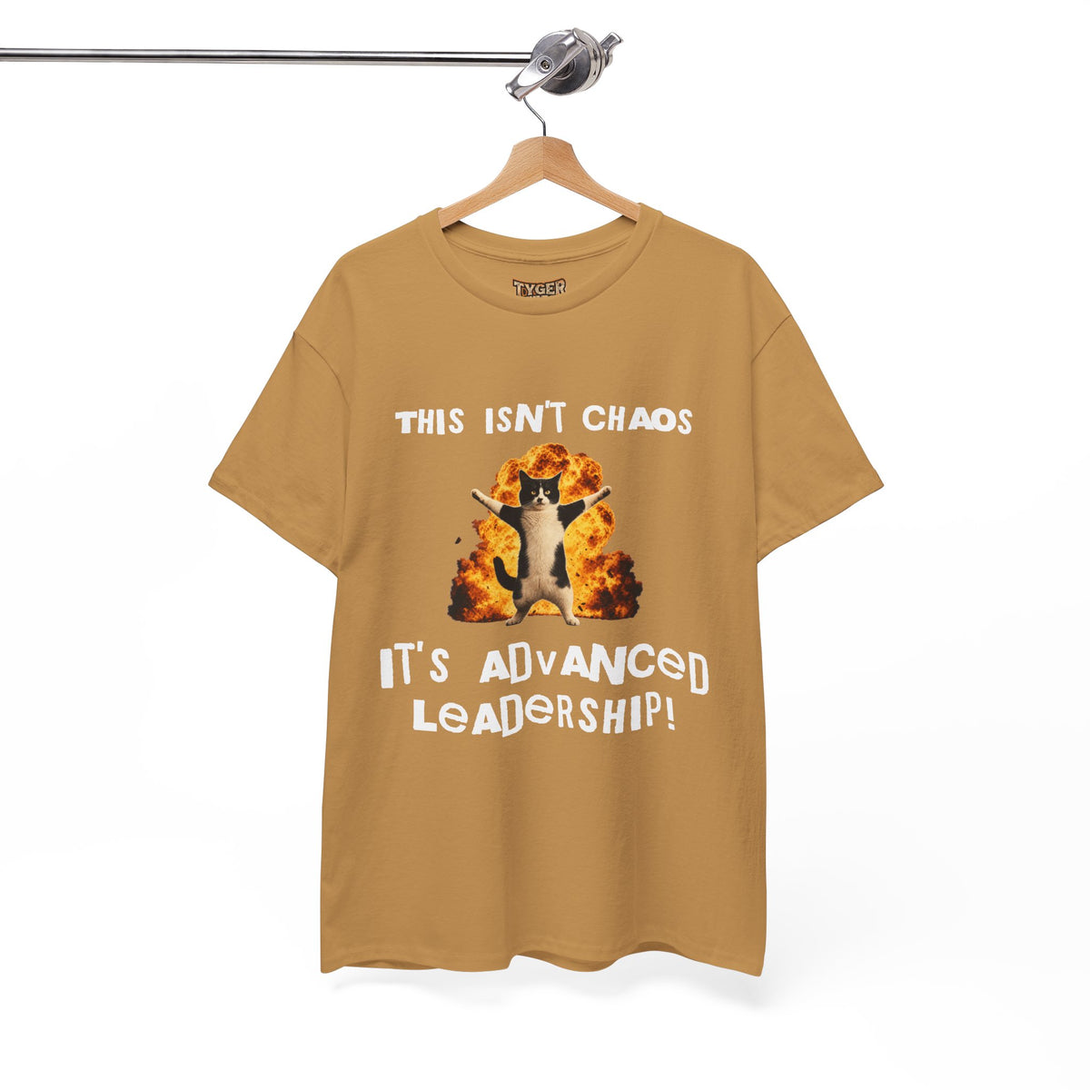 This Isn’t Chaos, It’s Advanced Leadership! - Sarcastic Cotton Tee
