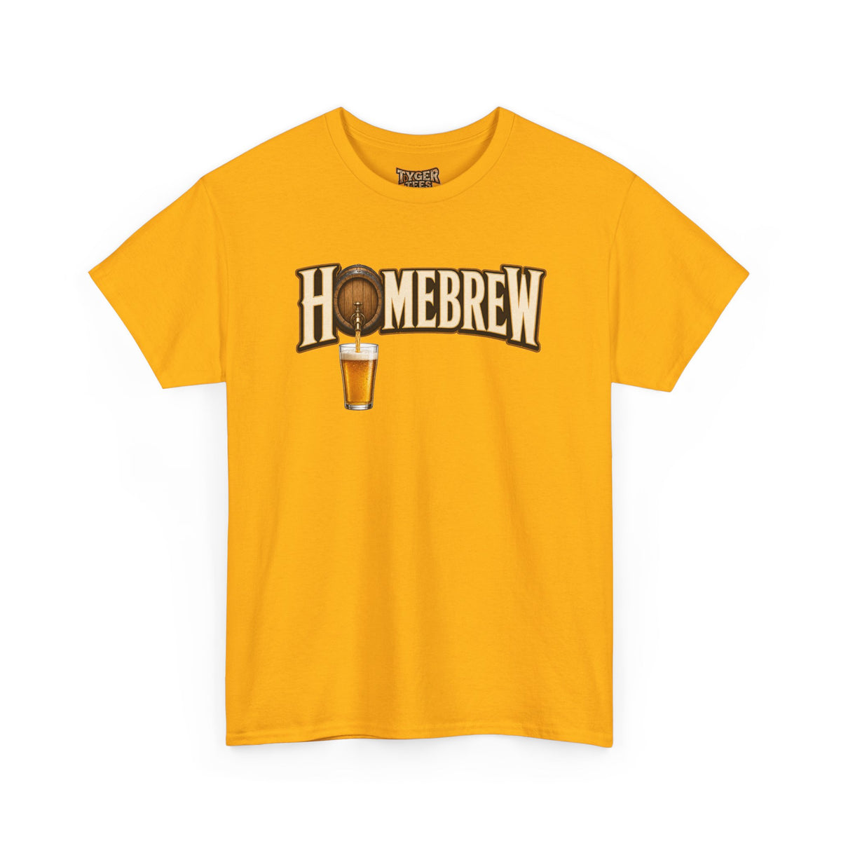 Homebrew Beer T-Shirt — Craft Beer Brewing Logo Tee
