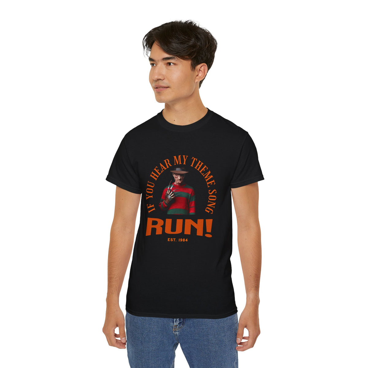 Freddy Theme Song Run - Horror Tee