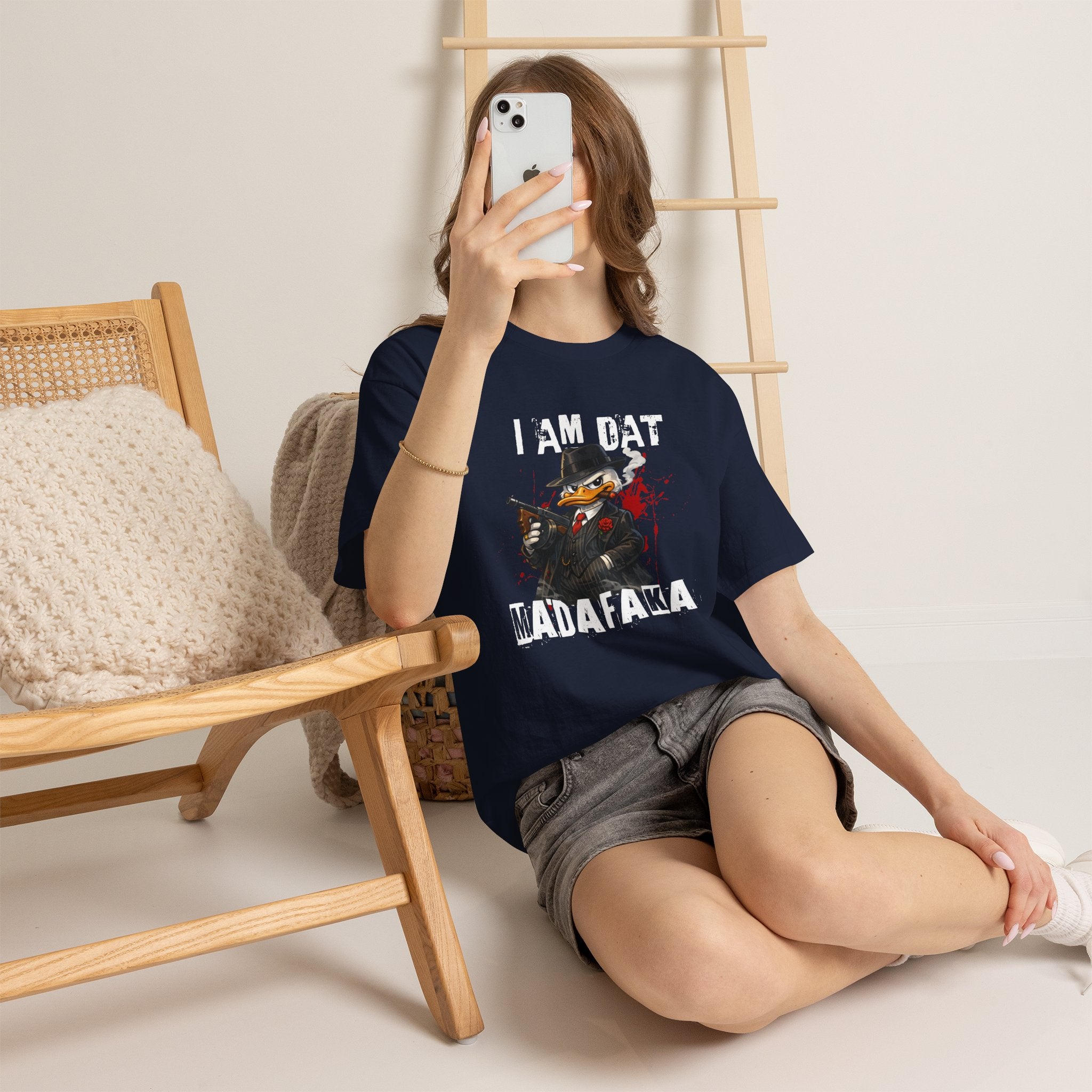 I Am Dat Madafaka - Gangster Duck T-Shirt