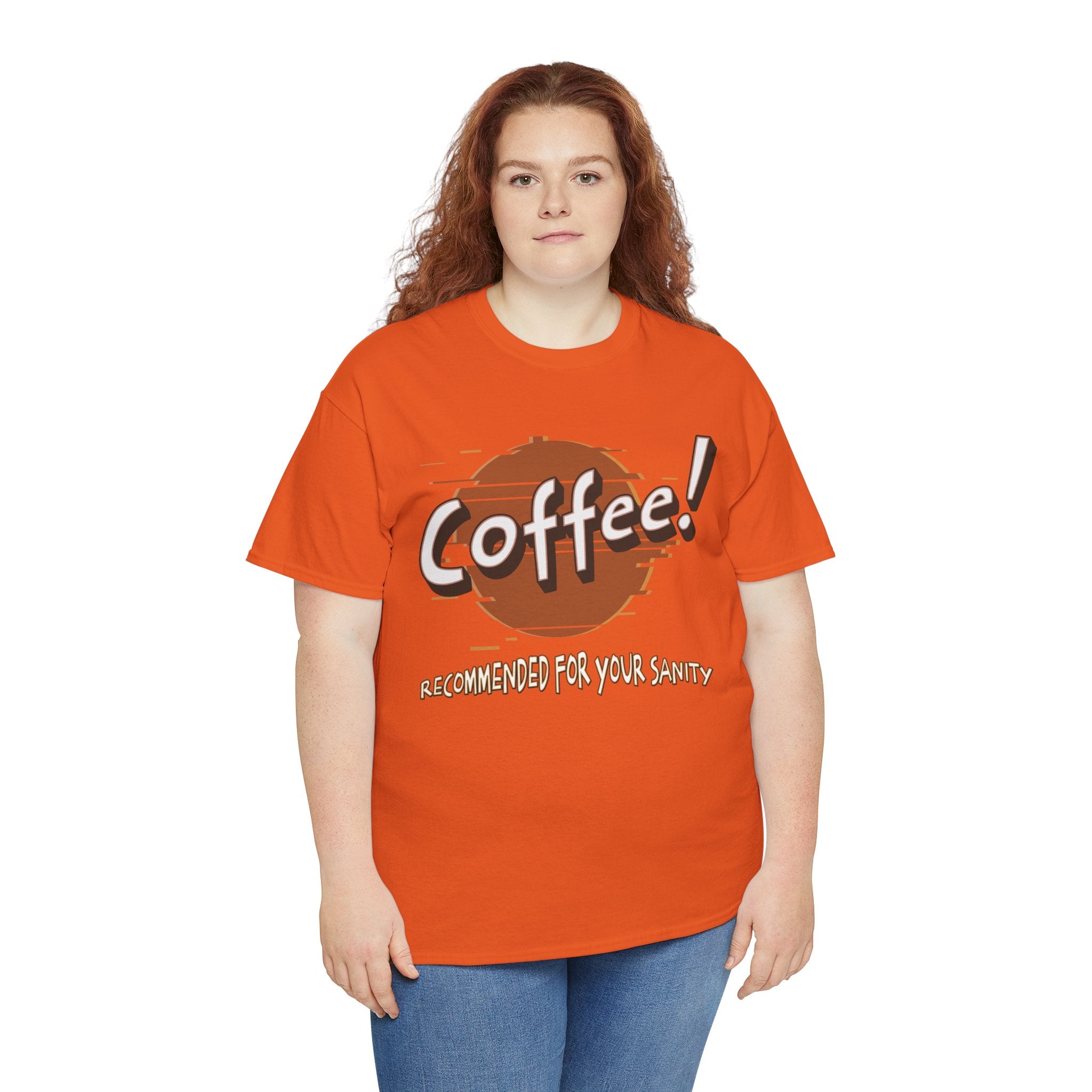 Coffee! Recommended For Your Sanity – Funny Coffee Lover T-Shirt
