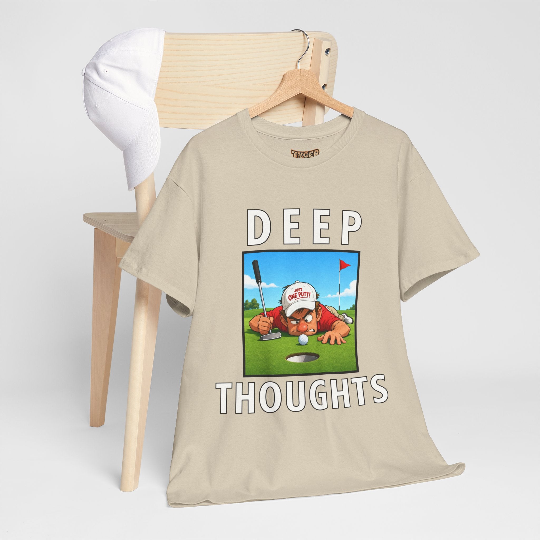 Deep Thoughts Tee - Funny Golf T-Shirt