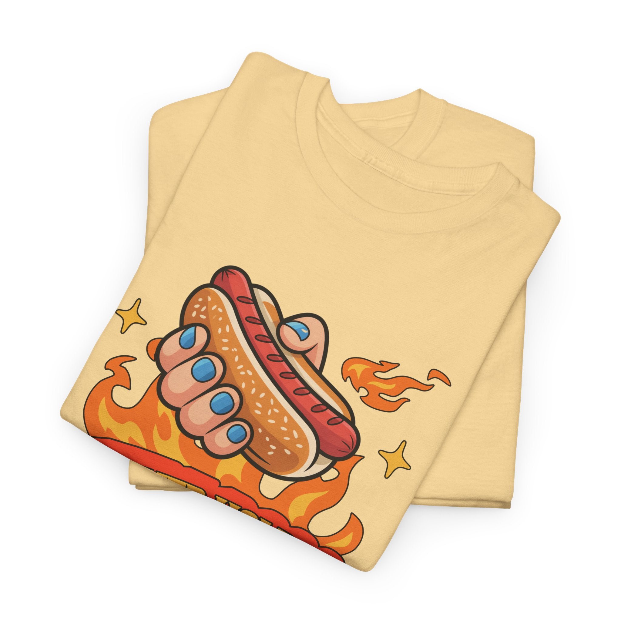 Funny Hot Dog T-Shirt — Weiner Holder Adult-Themed Tee