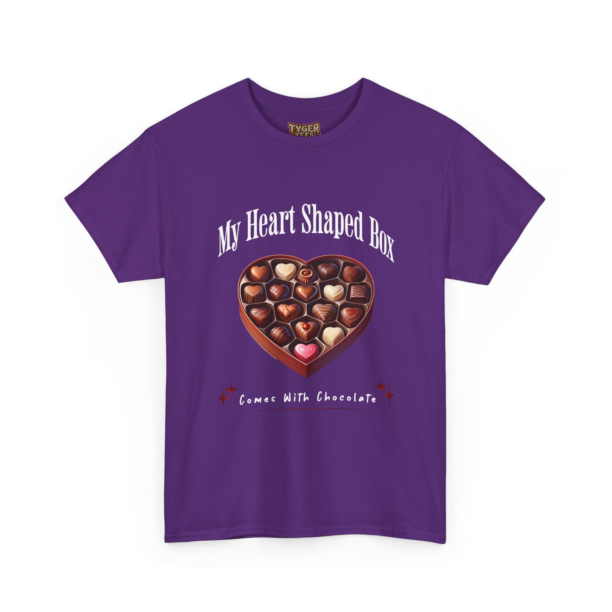 My Heart Shaped Box Comes With Chocolate T-Shirt | 90s Grunge-Inspired Valentine&