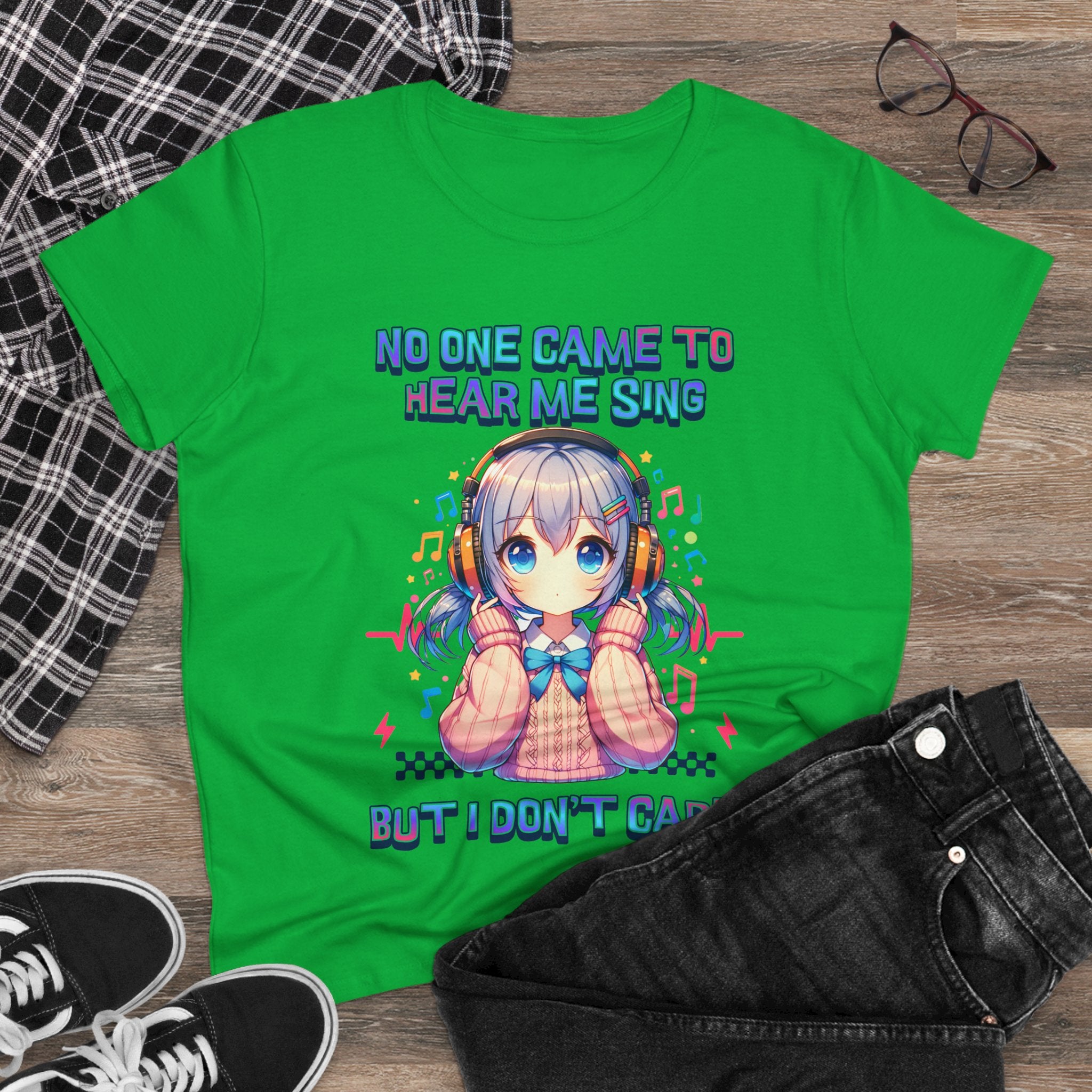 Cute Graphic Tee for Music Lovers
