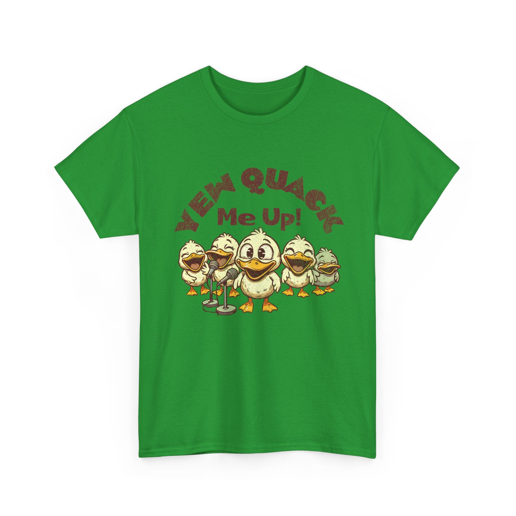 Yew Quack Me Up - Funny Duck Tee