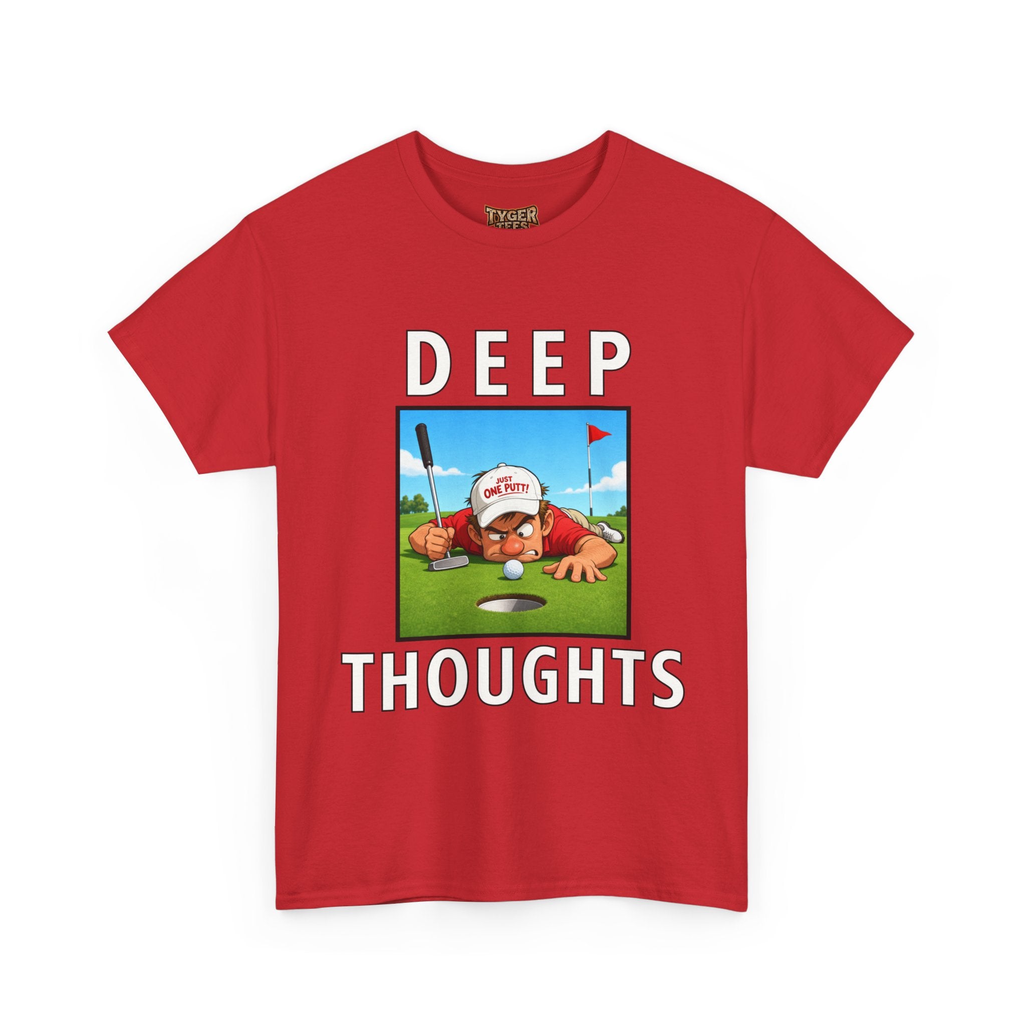 Deep Thoughts Tee - Funny Golf T-Shirt