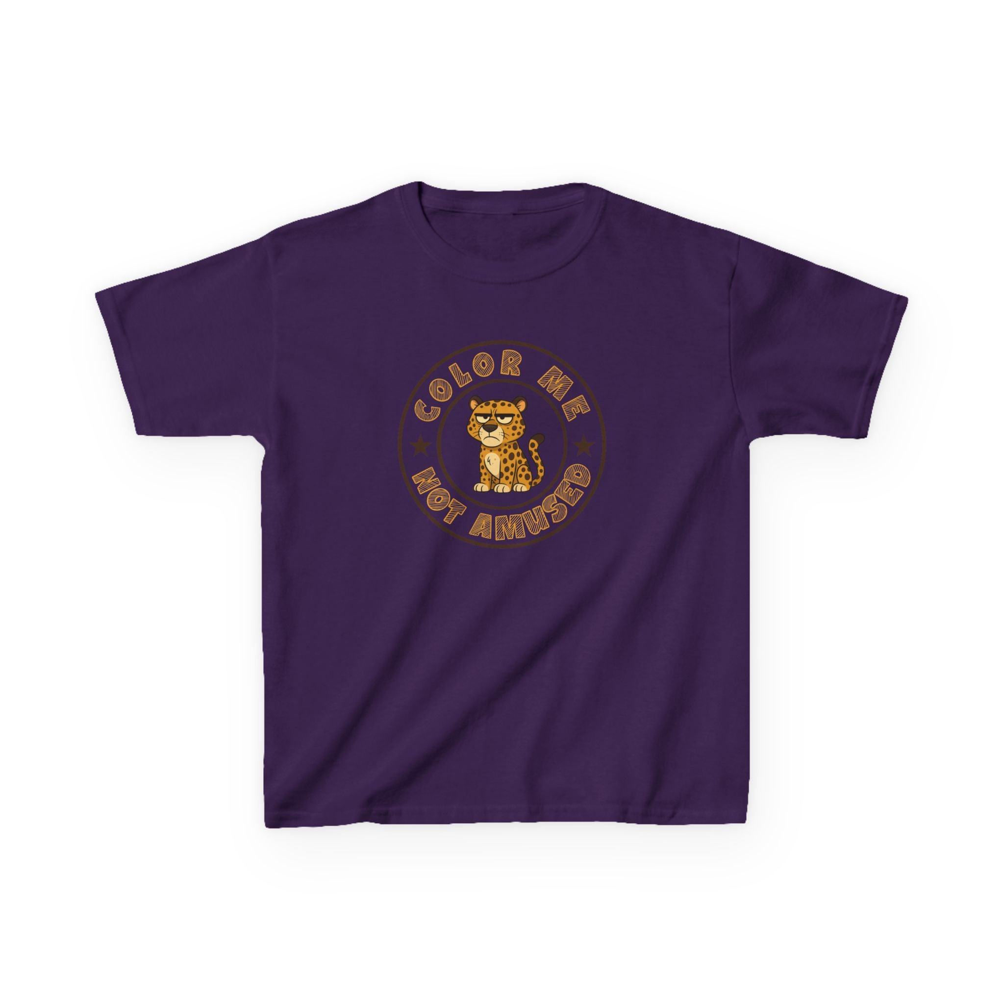 Kids Tee — Color Me Not Amused - Jaguar