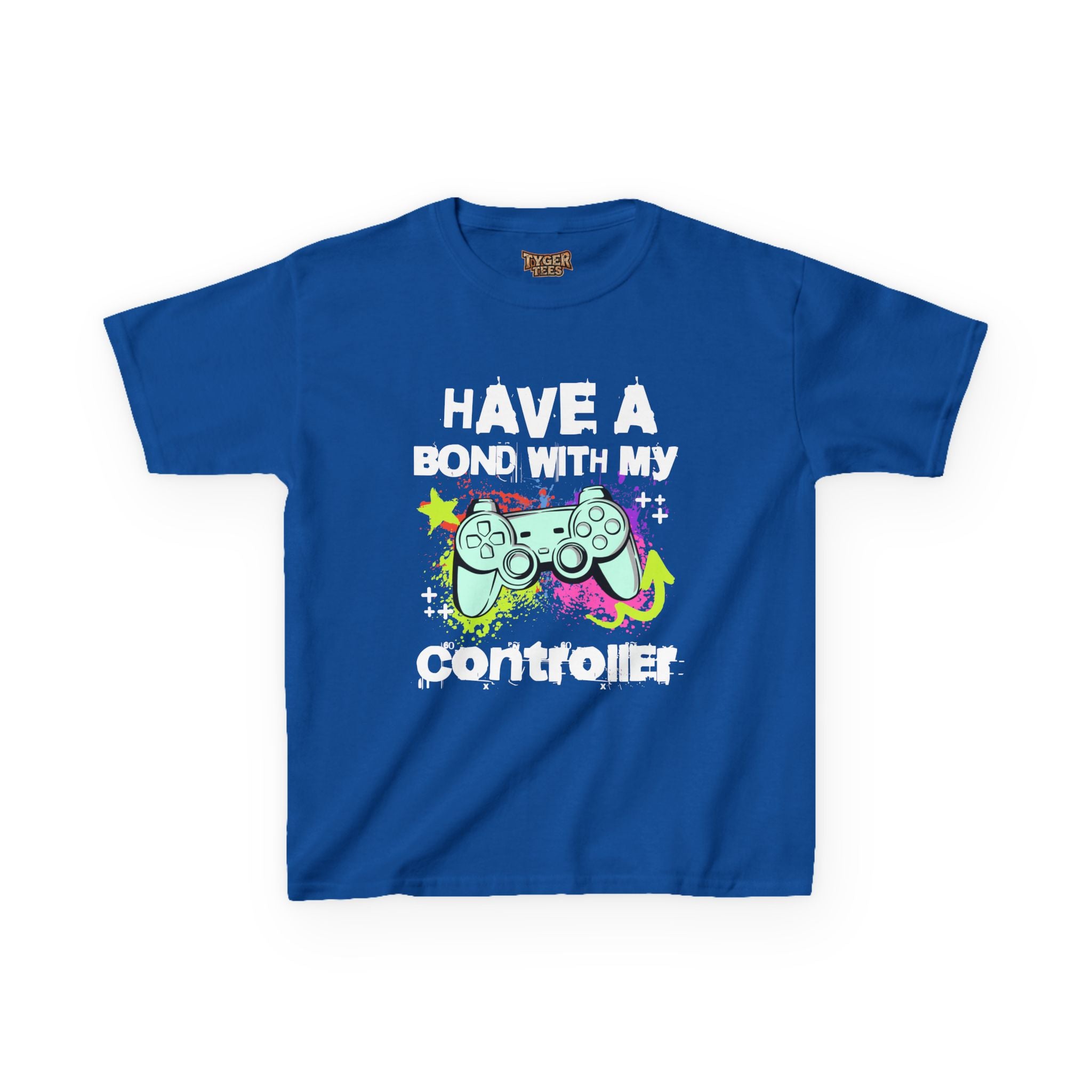 Kids Tee — "Have a Bond With My Controller" Gaming Graphic Shirt