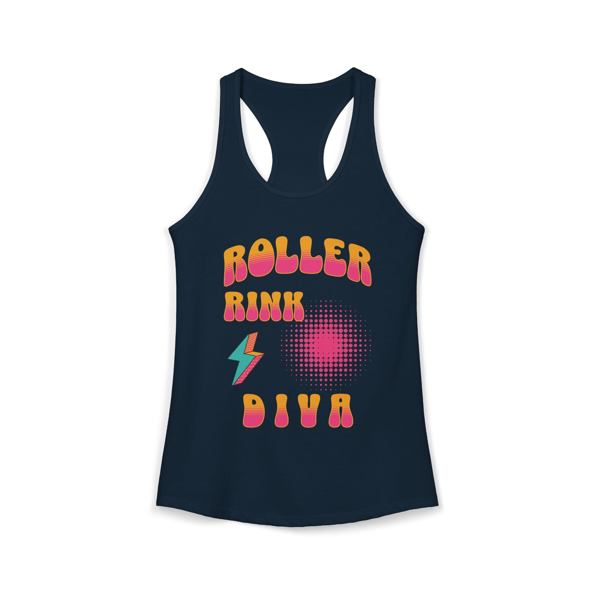 Roller Rink Diva – Women’s Racerback Tank