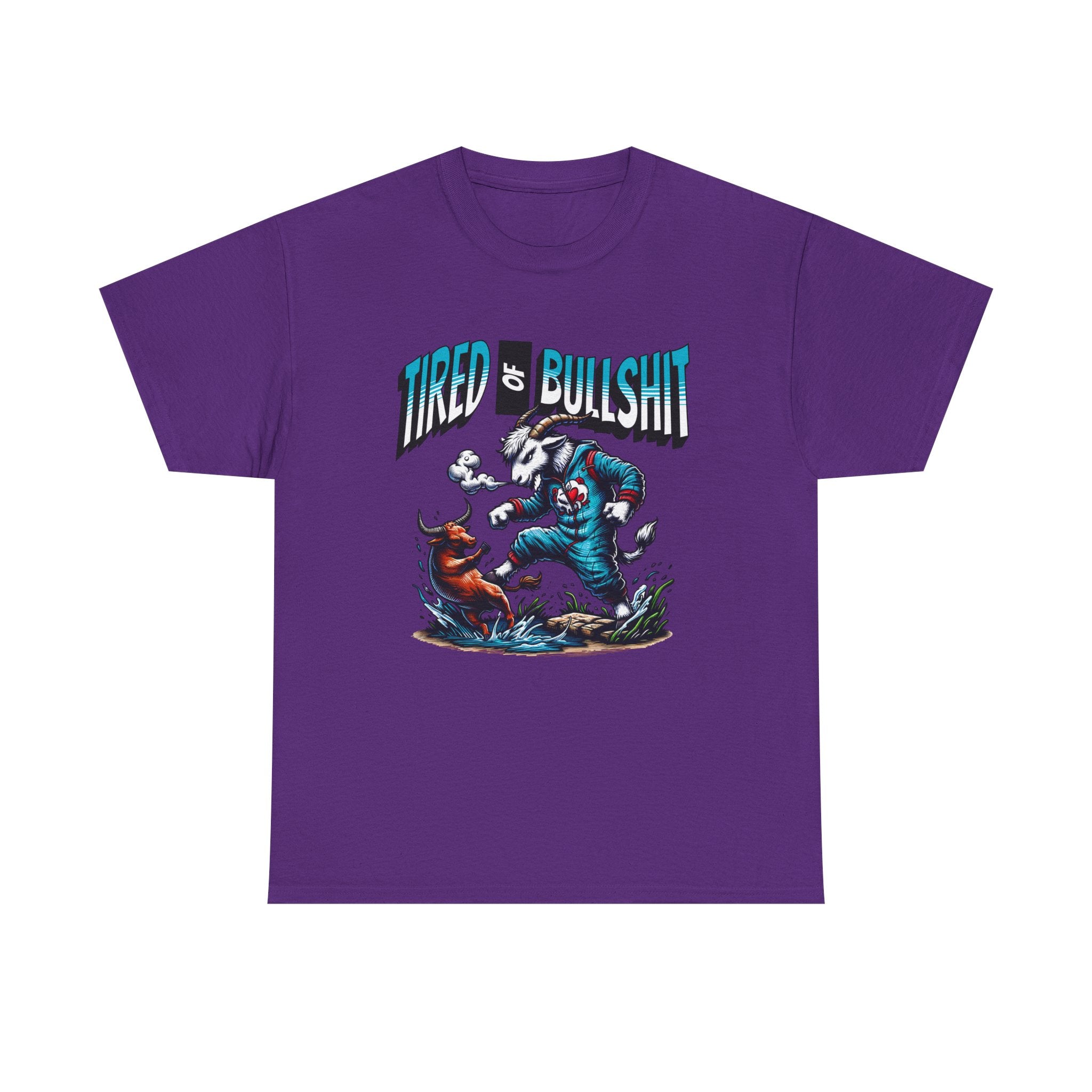 Tired of Bullshit - Sarcastic Goat Tee