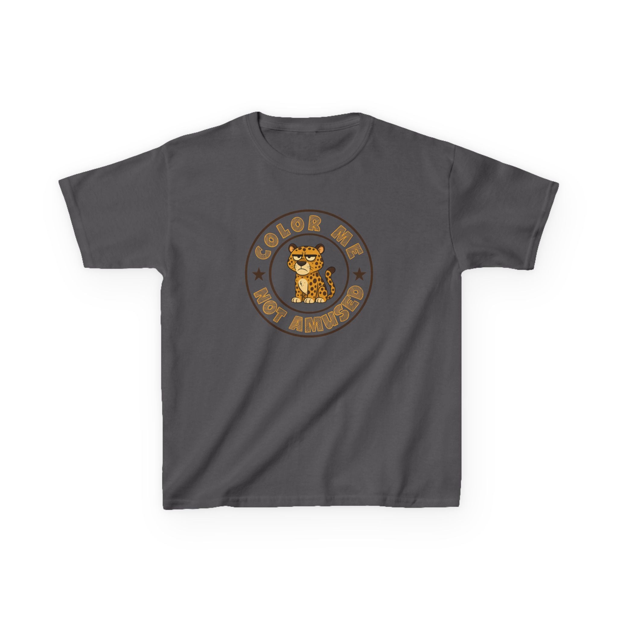 Kids Tee — Color Me Not Amused - Jaguar