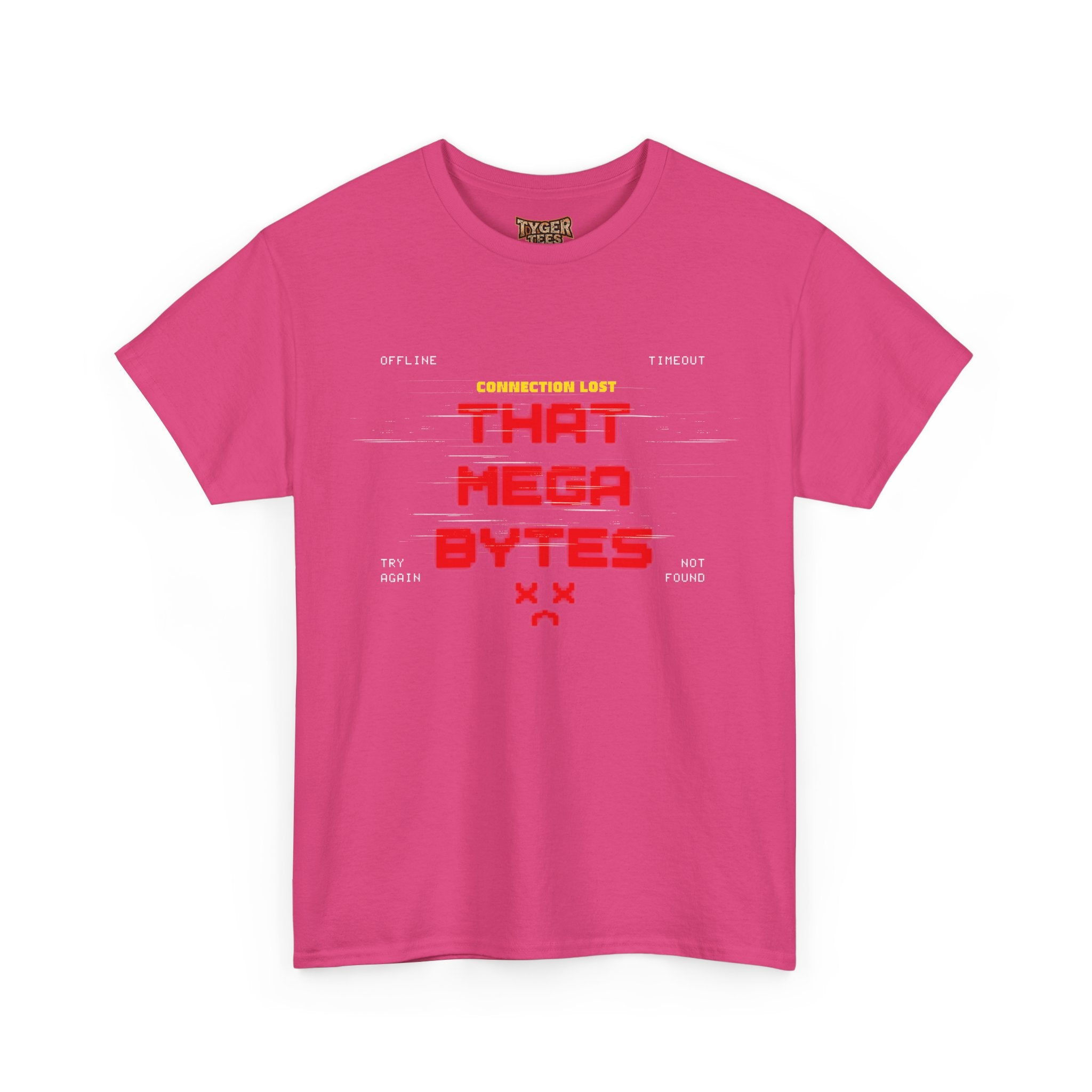 That Mega Bytes | Retro Glitch Gaming T-Shirt for Gamers & Coders