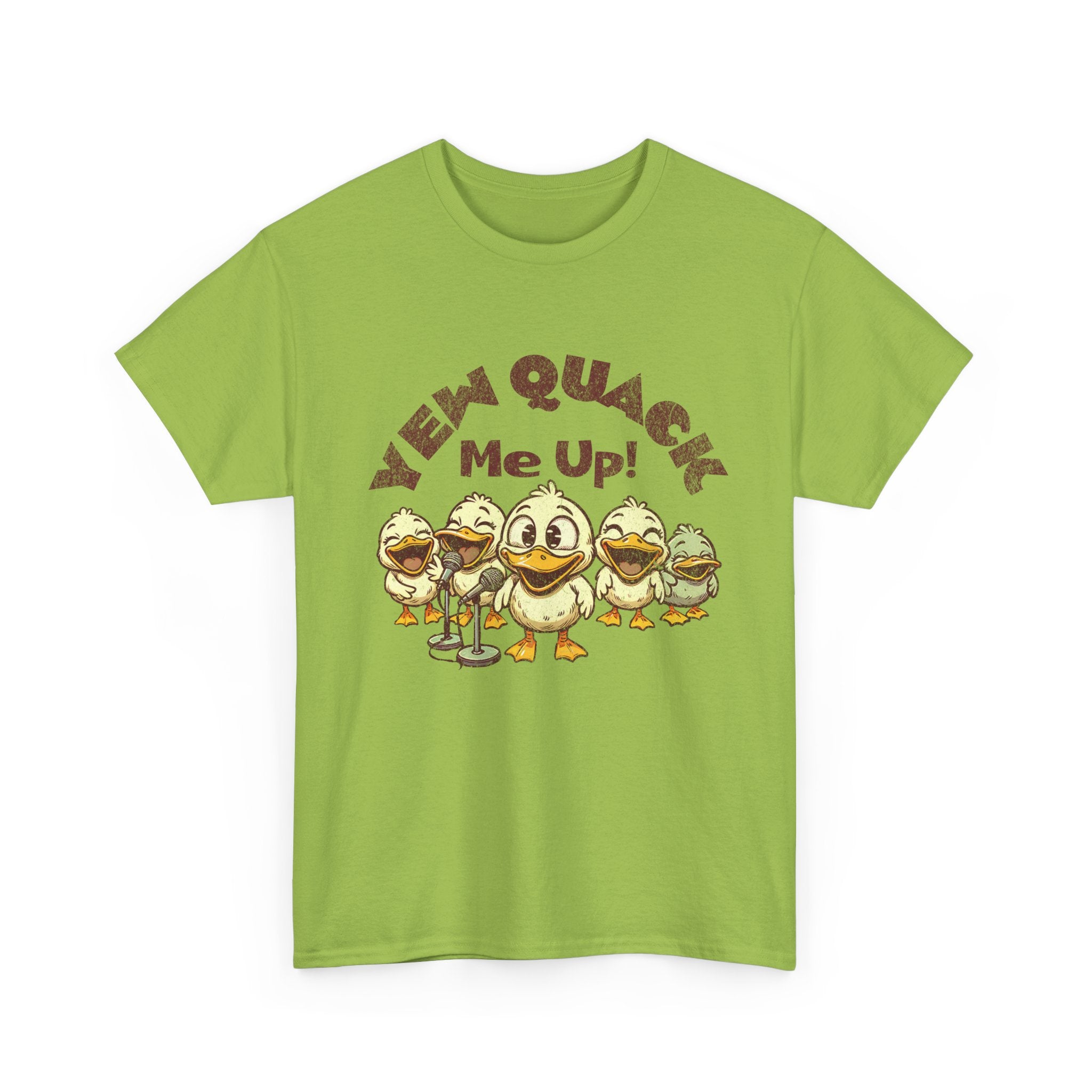 Yew Quack Me Up - Funny Duck Tee