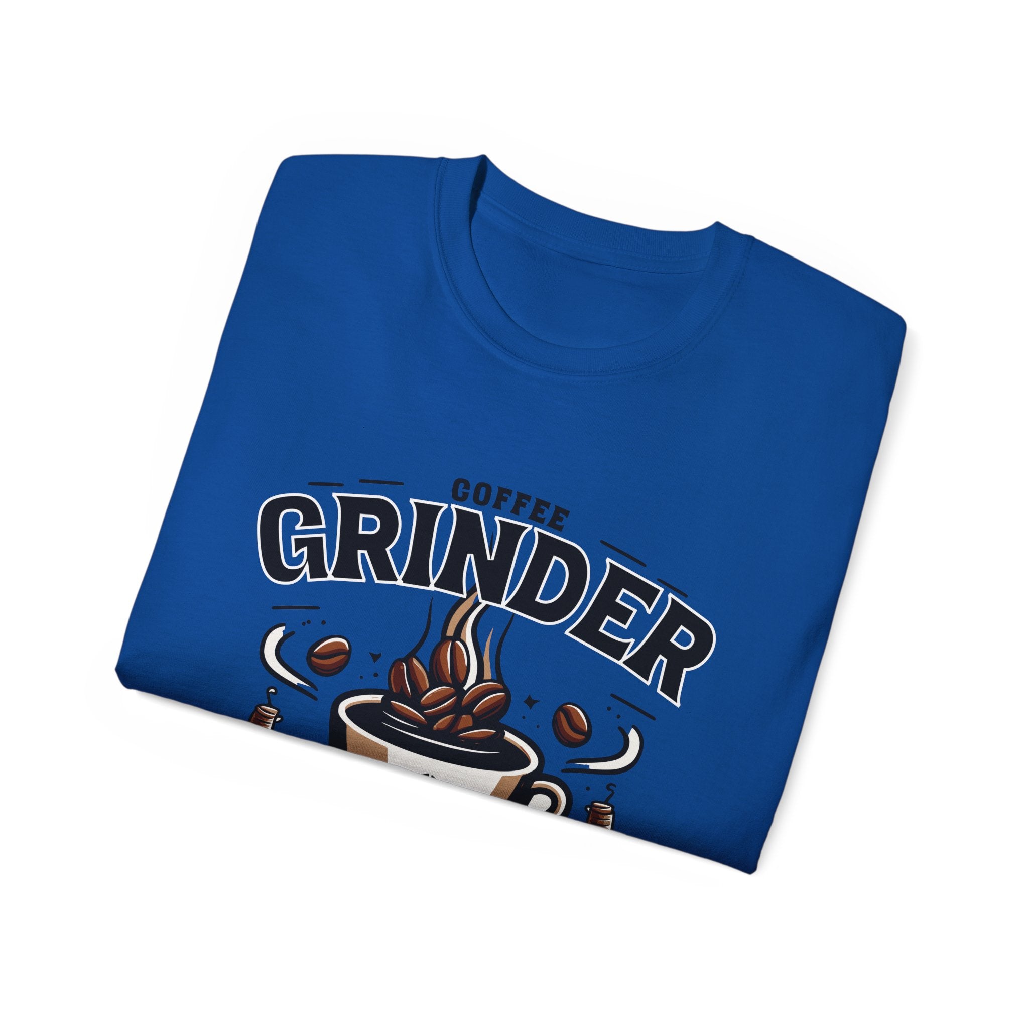 Coffee Grinder Unisex Cotton Tee
