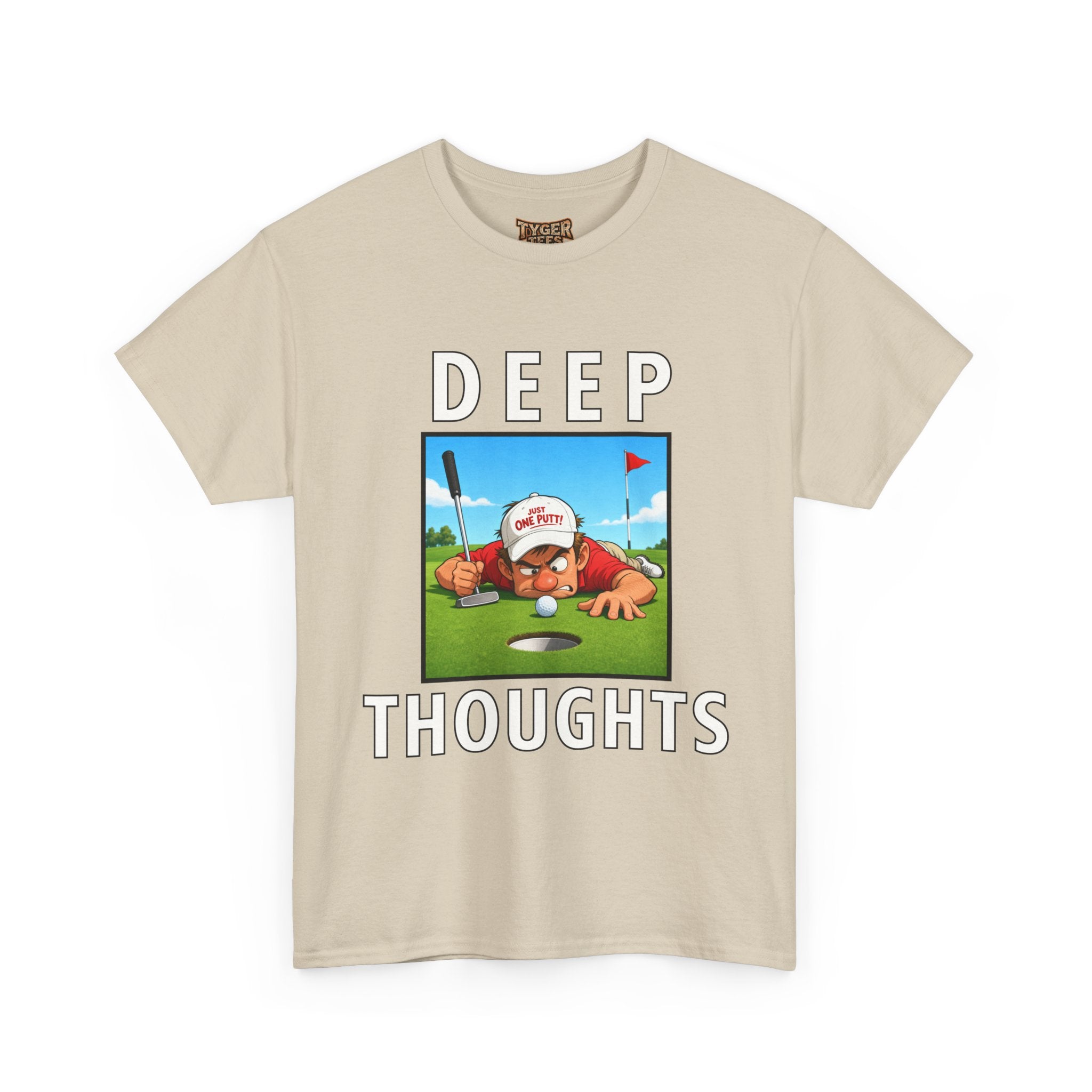Deep Thoughts Tee - Funny Golf T-Shirt