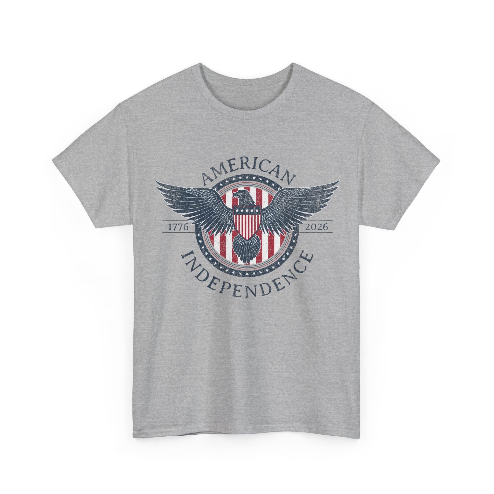 Independence Eagle Tee — American Independence 1776–2025 Vintage Flag Shirt