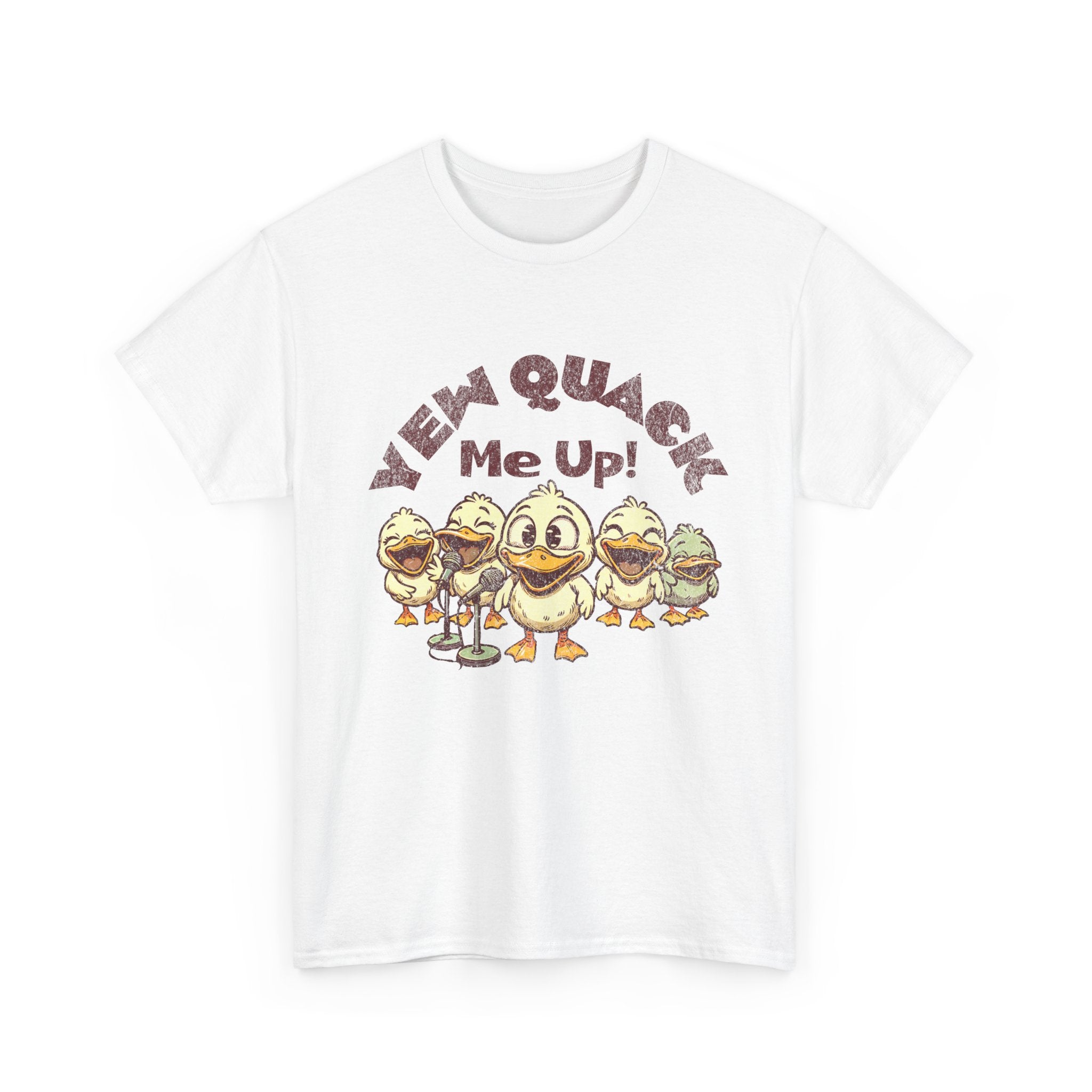 Yew Quack Me Up - Funny Duck Tee