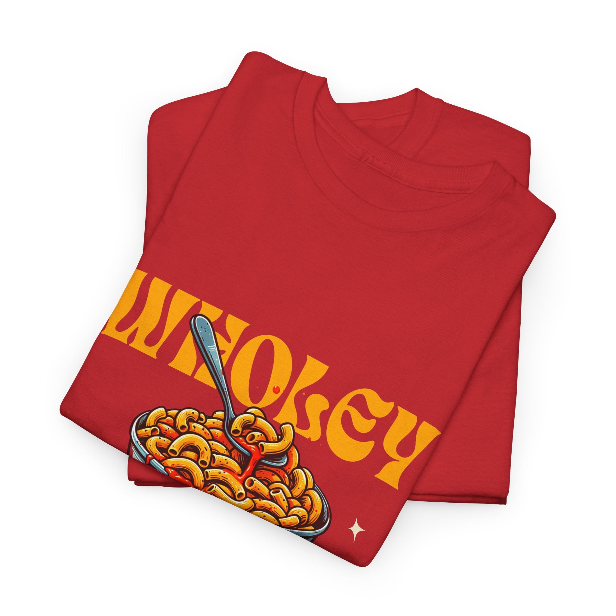 Wholey Macaroni Unisex Tee, Funny T-Shirt, Casual Graphic Shirt, Gift for Pasta Lovers, Foodie Apparel, Comfortable Everyday Wear