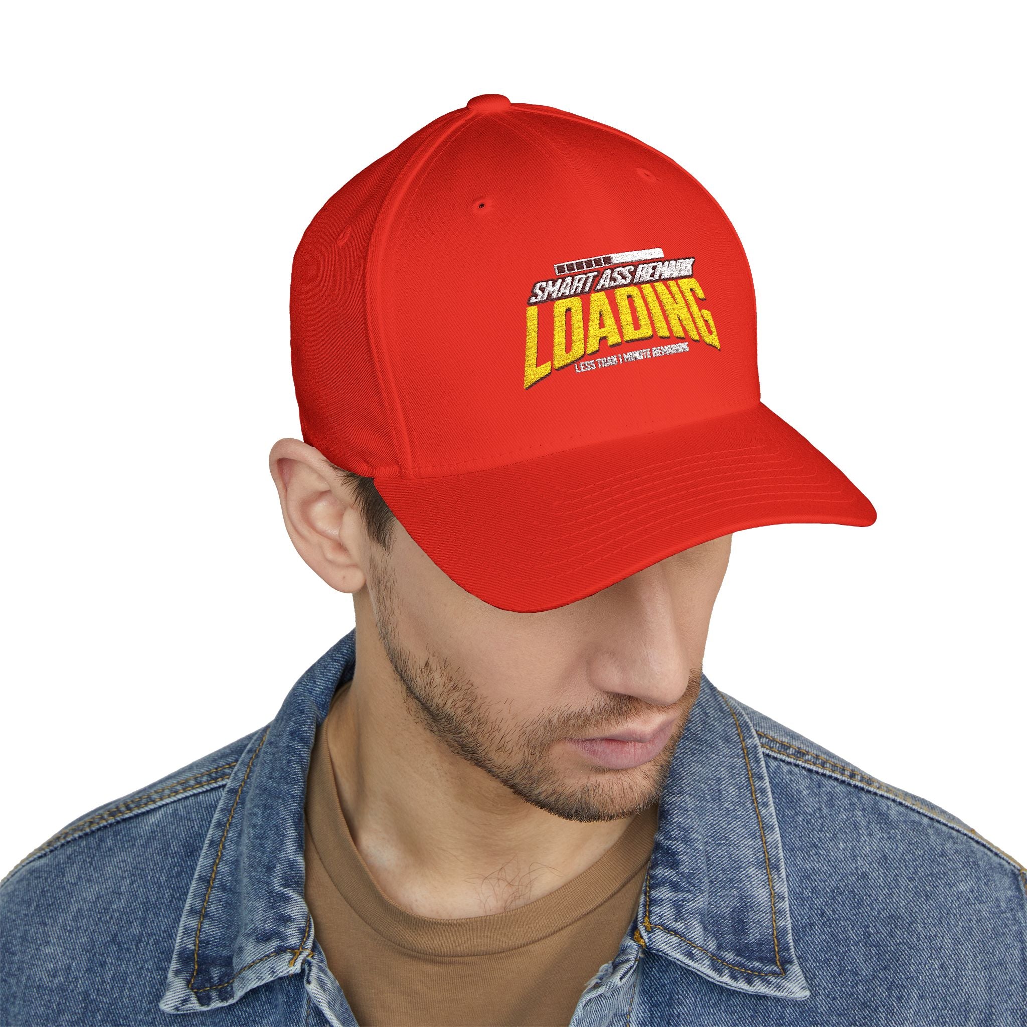 Funny Smart Ass Remark Loading Embroidered Hat