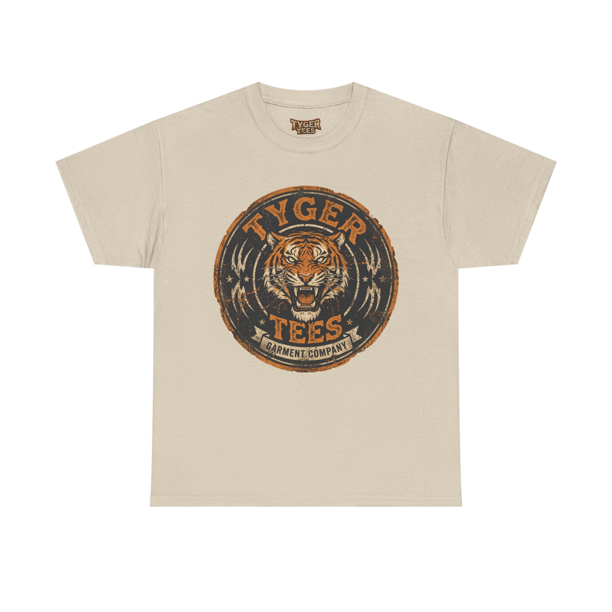 Tyger Tees Vintage Tiger Logo Tee