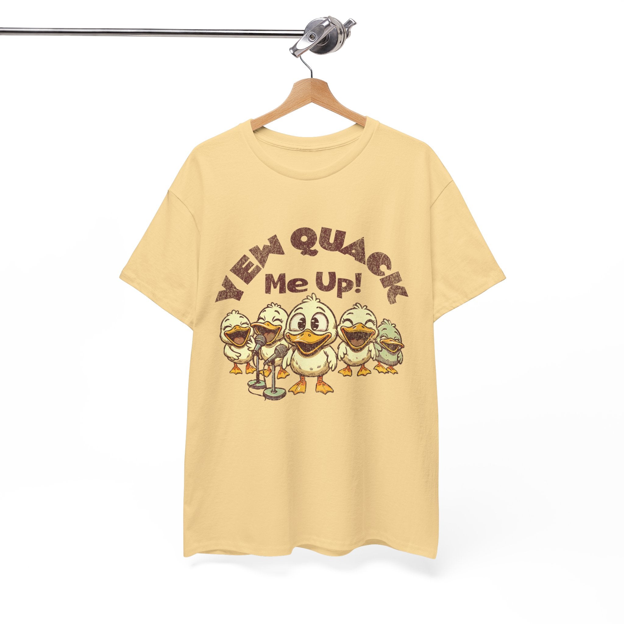 Yew Quack Me Up - Funny Duck Tee