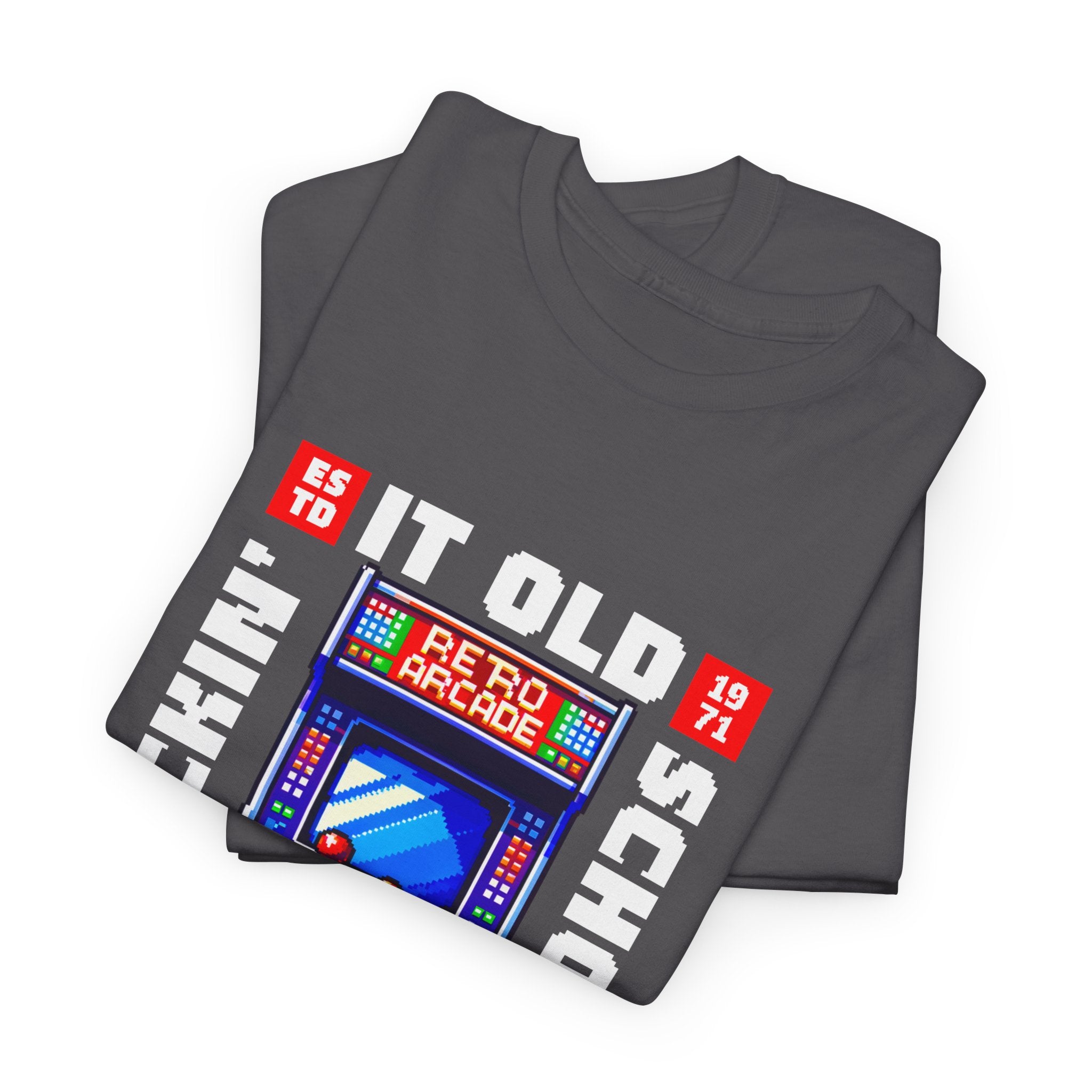 Old School Arcade T-Shirt — "Kickin&