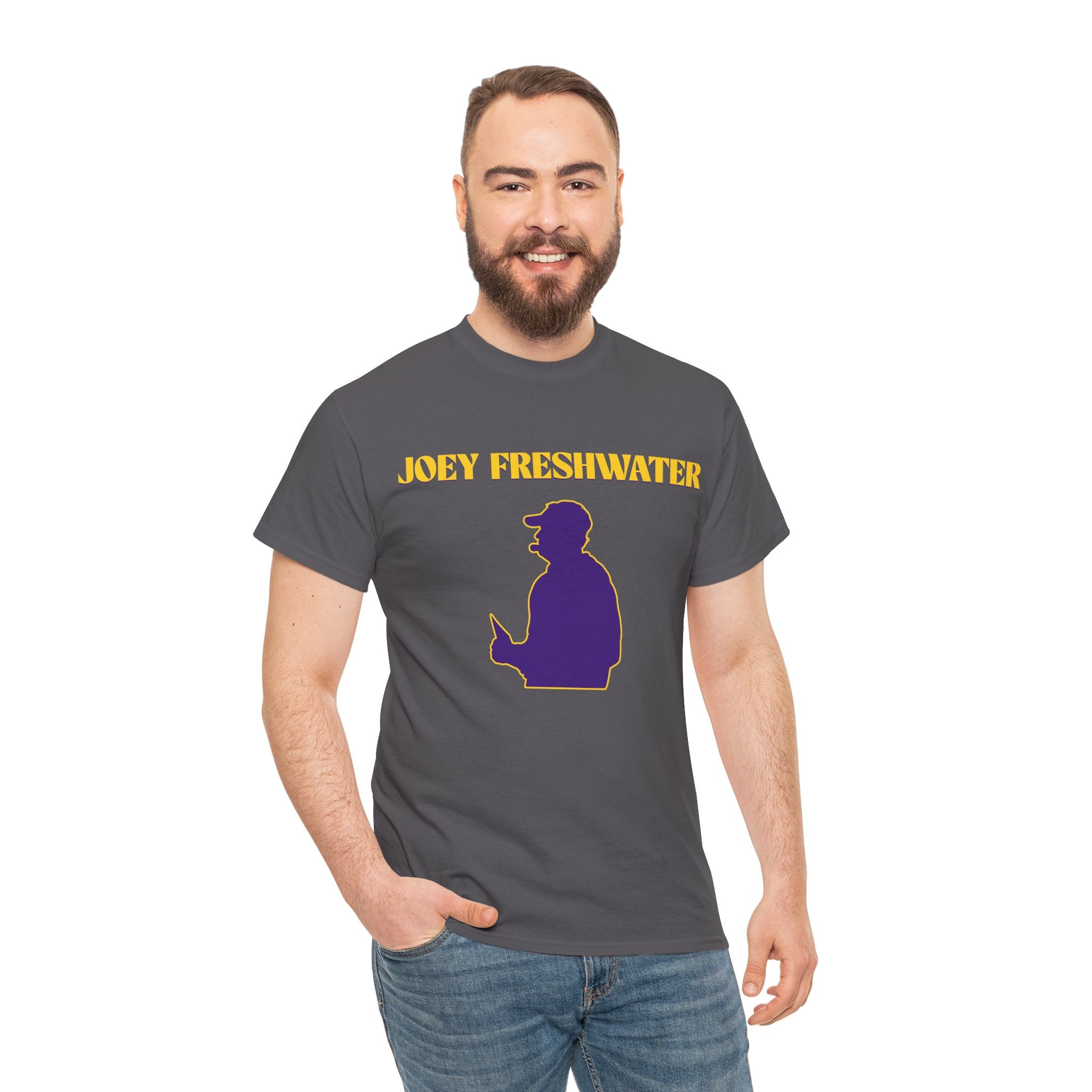 Joey Freshwater Silhouette Tee - LSU Lane Kiffin T-Shirt
