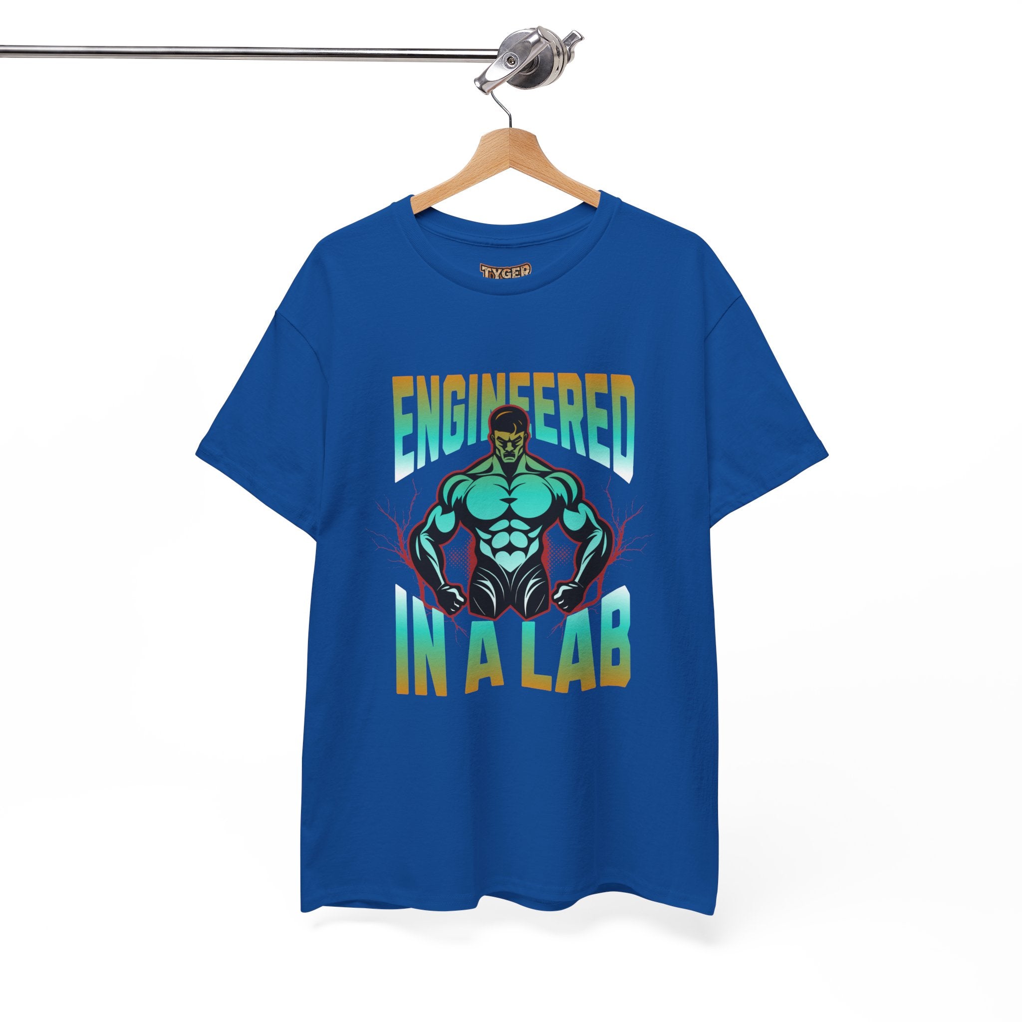 Engineered in a Lab T-Shirt — Muscle Science Gym Tee