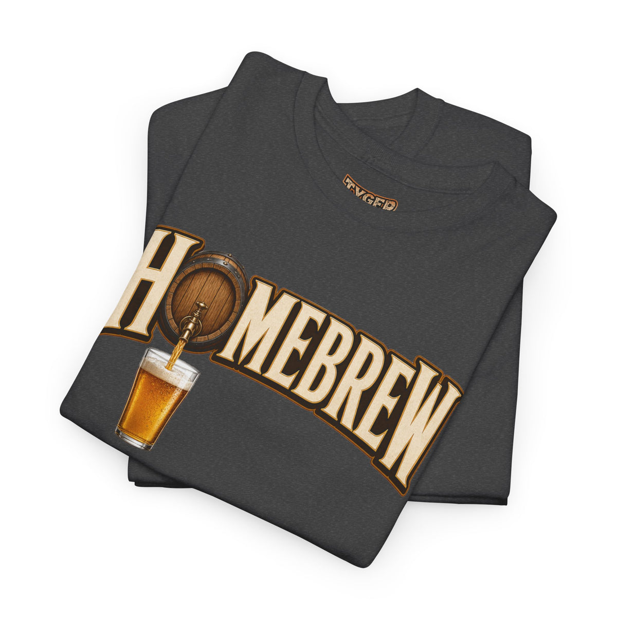 Homebrew Beer T-Shirt — Craft Beer Brewing Logo Tee