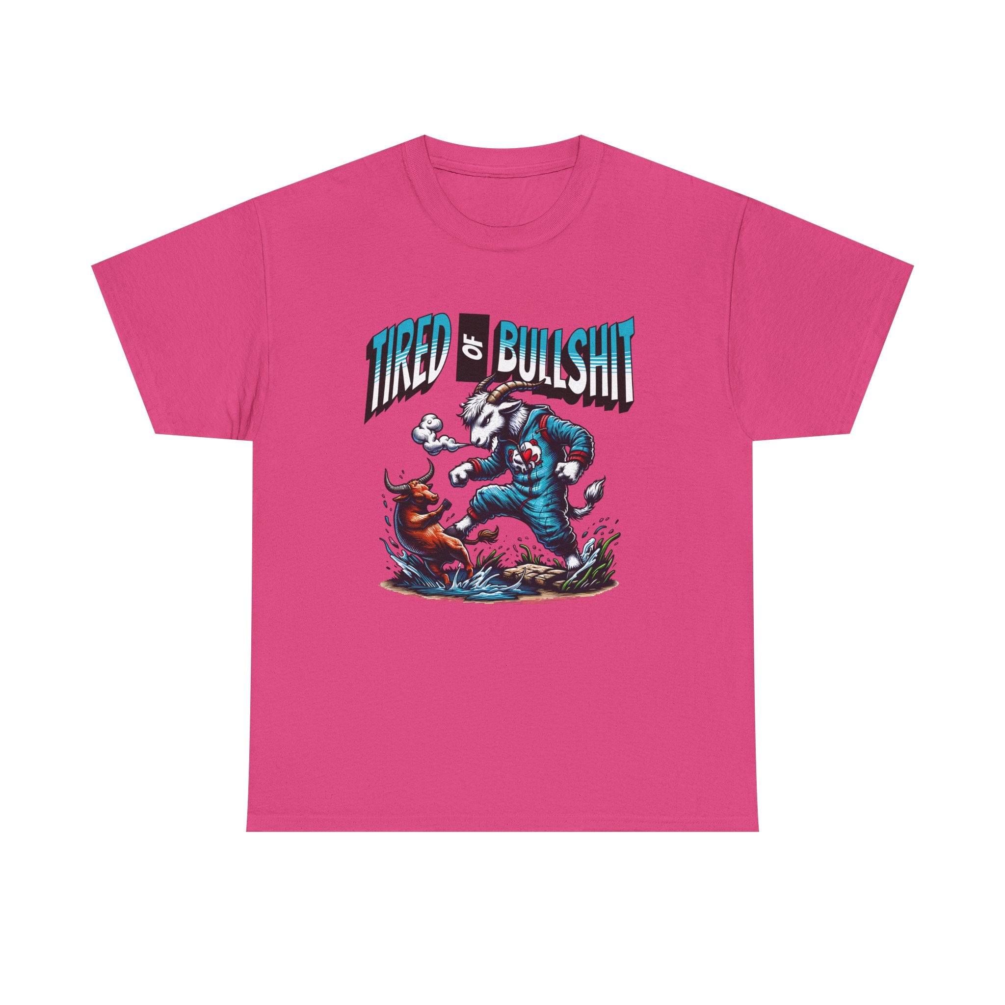 Tired of Bullshit - Sarcastic Goat Tee