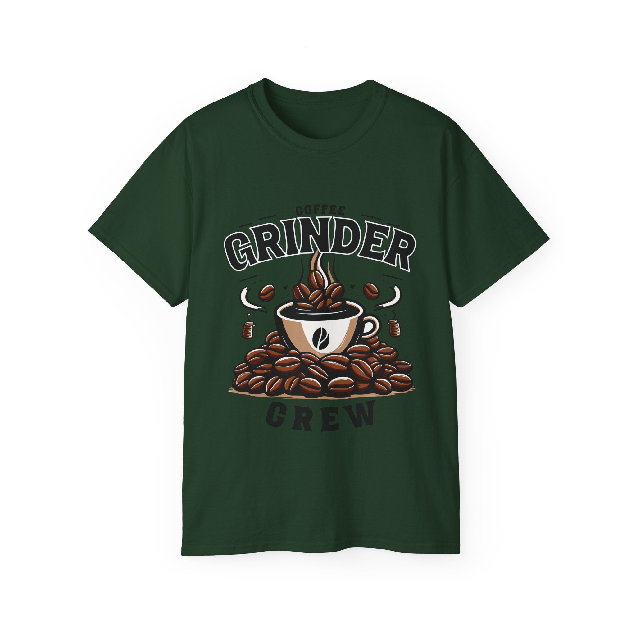 Coffee Grinder Unisex Cotton Tee