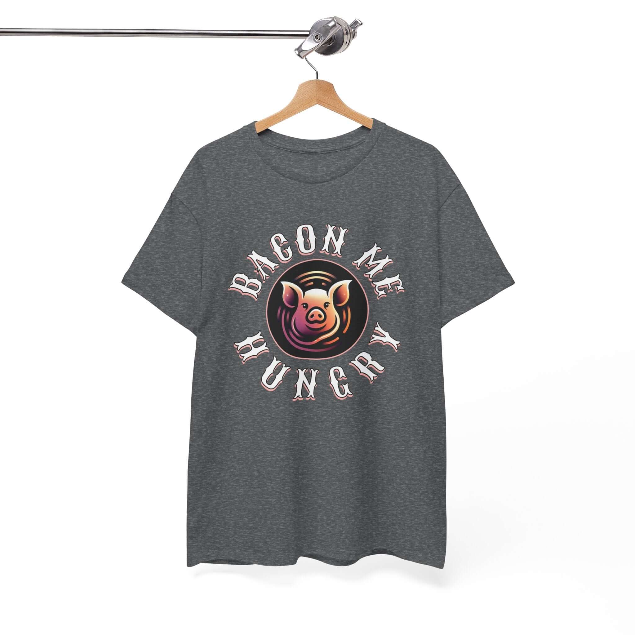 Bacon Me Hungry T-Shirt | Funny Pig Graphic Tee for Food Lovers
