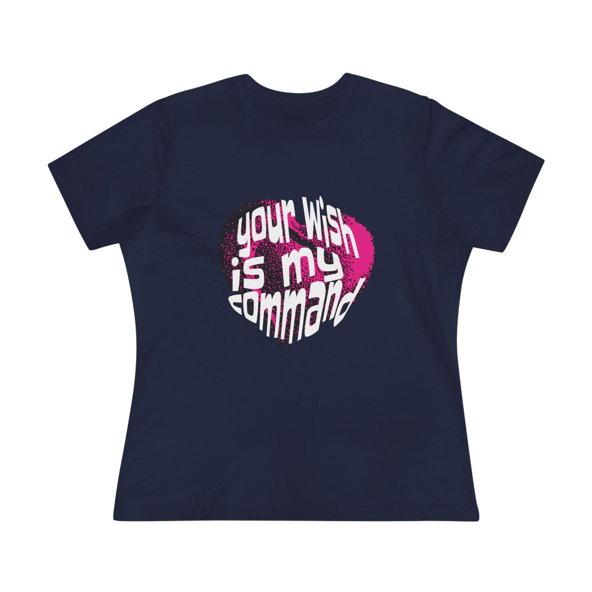 Your Wish is My Command Navy blue women&
