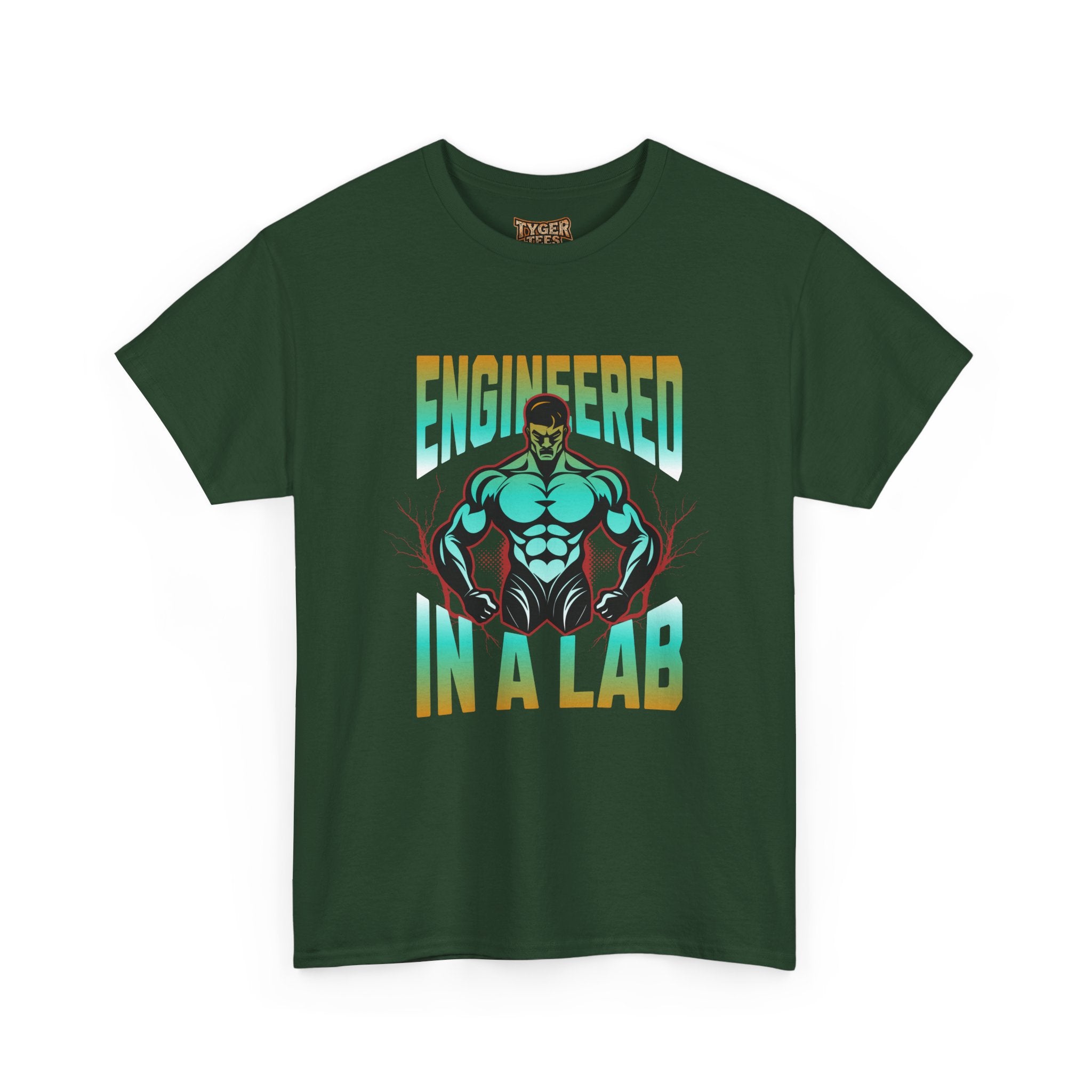 Engineered in a Lab T-Shirt — Muscle Science Gym Tee