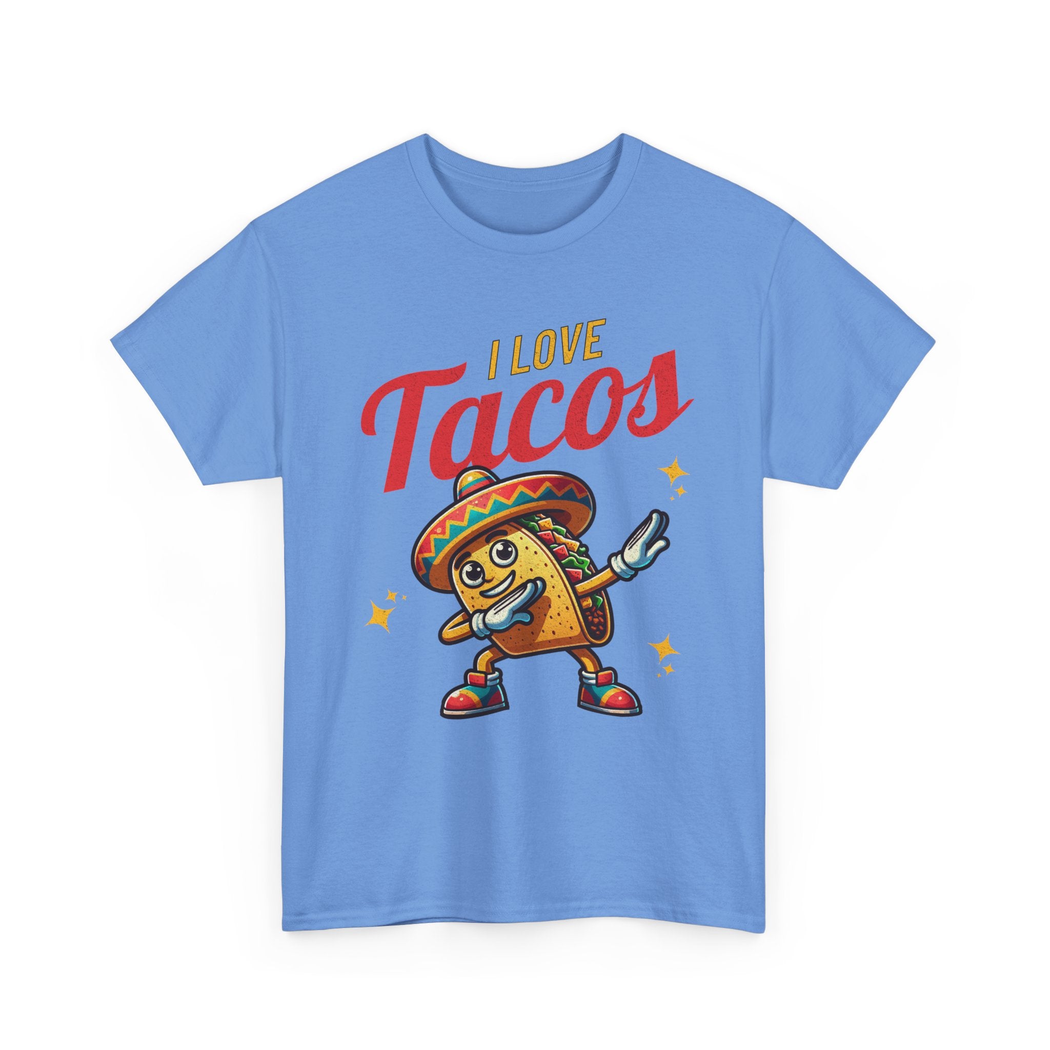 I Love Tacos Tee — Cute Dancing Taco Graphic T-Shirt