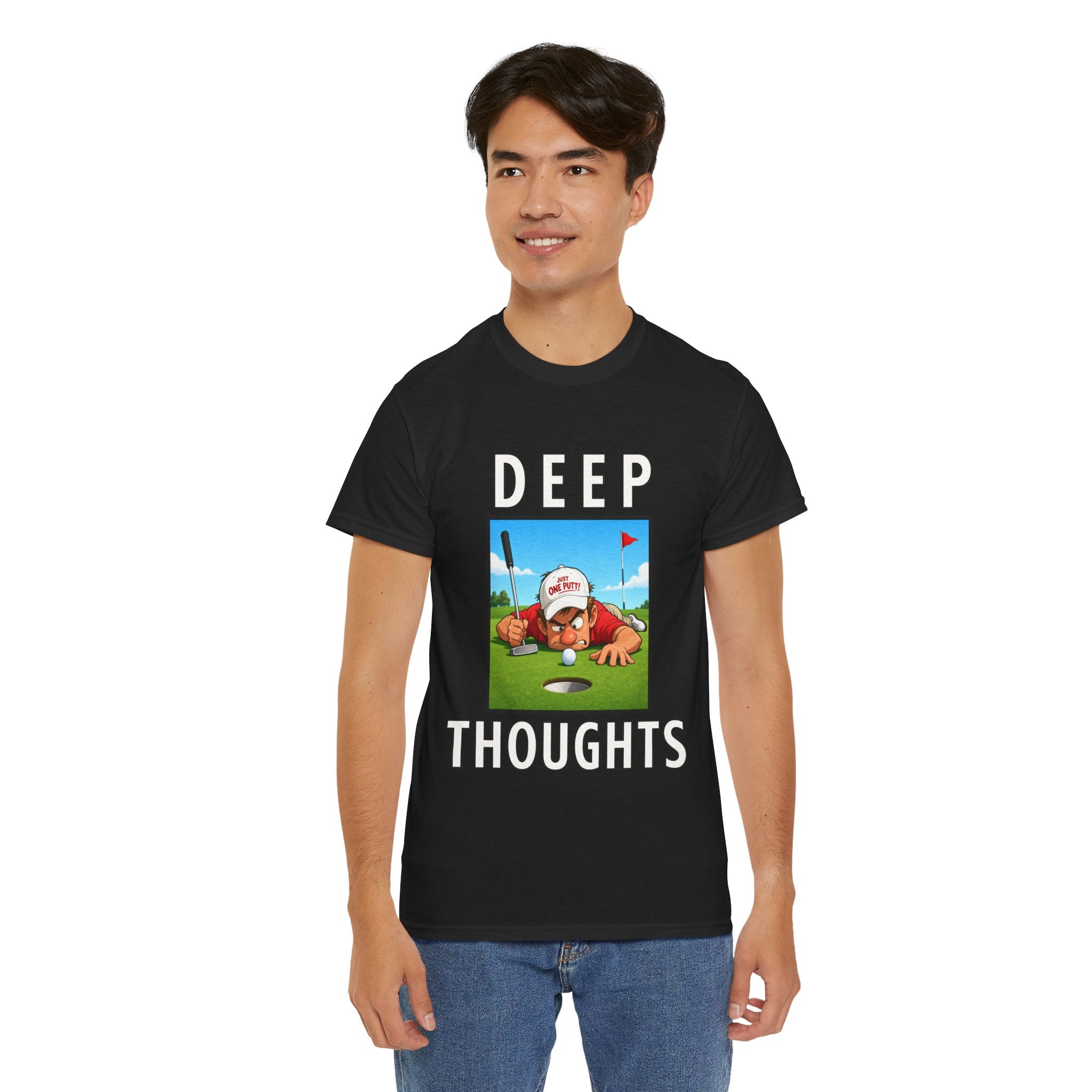 Deep Thoughts Tee - Funny Golf T-Shirt