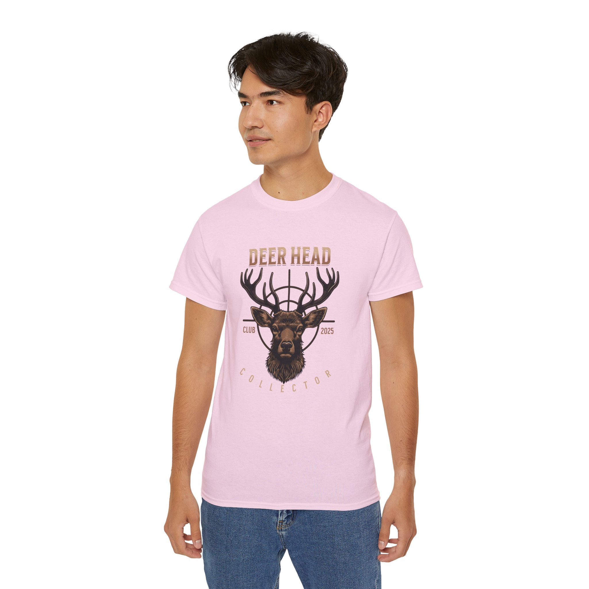 Deer Head Collector Cotton Hunting Tee