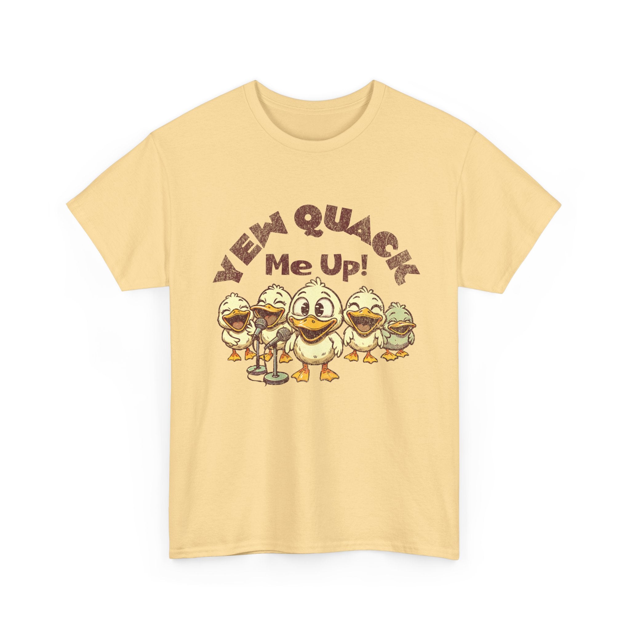 Yew Quack Me Up - Funny Duck Tee