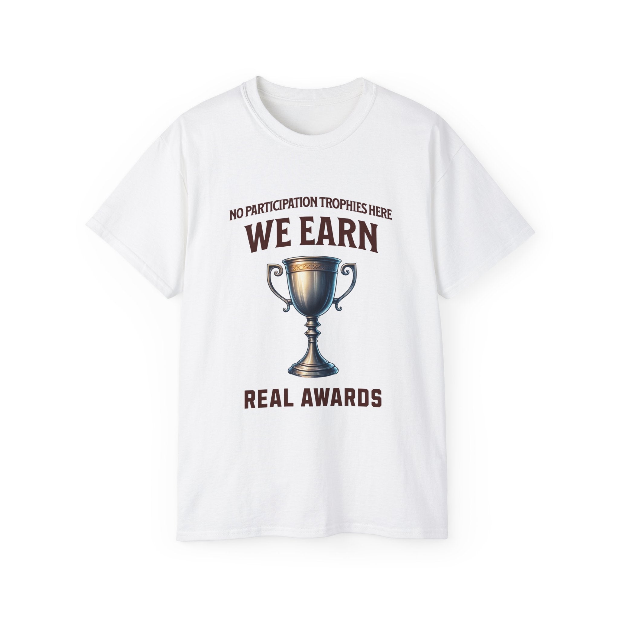 No Participation Trophies Unisex Cotton Tee