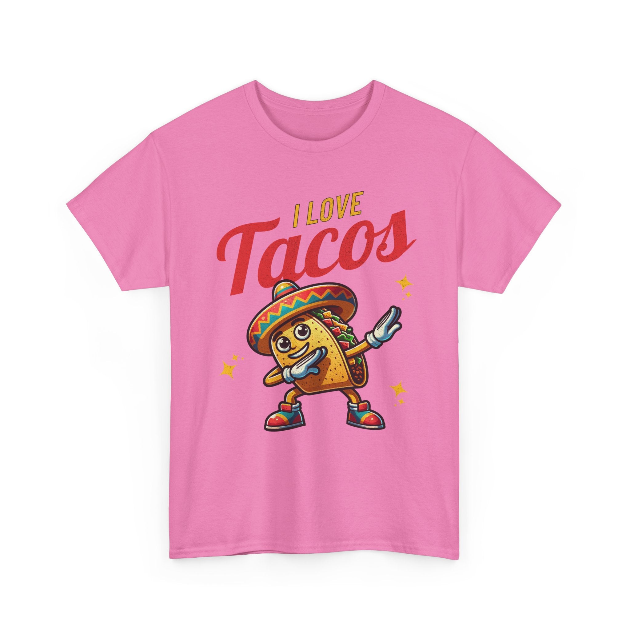 I Love Tacos Tee — Cute Dancing Taco Graphic T-Shirt