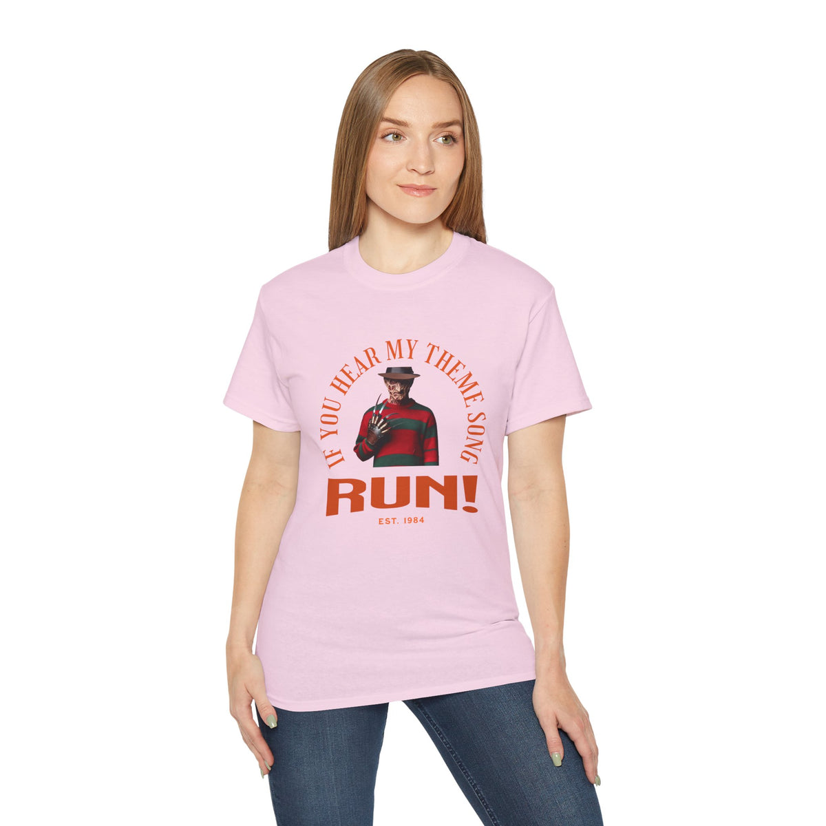 Freddy Theme Song Run - Horror Tee