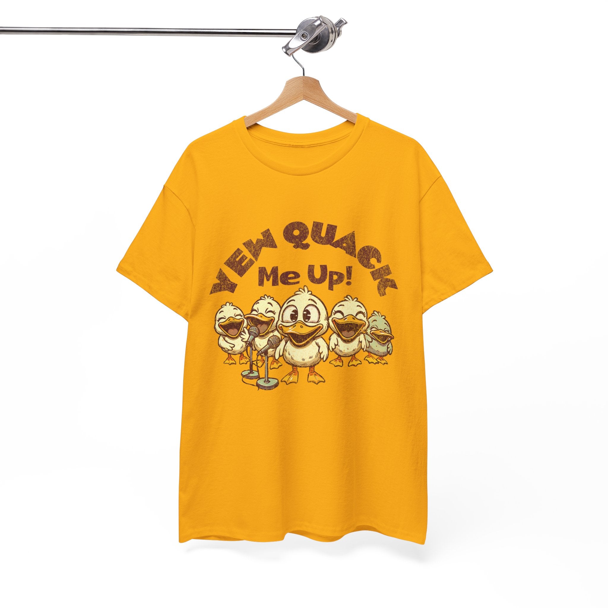Yew Quack Me Up - Funny Duck Tee