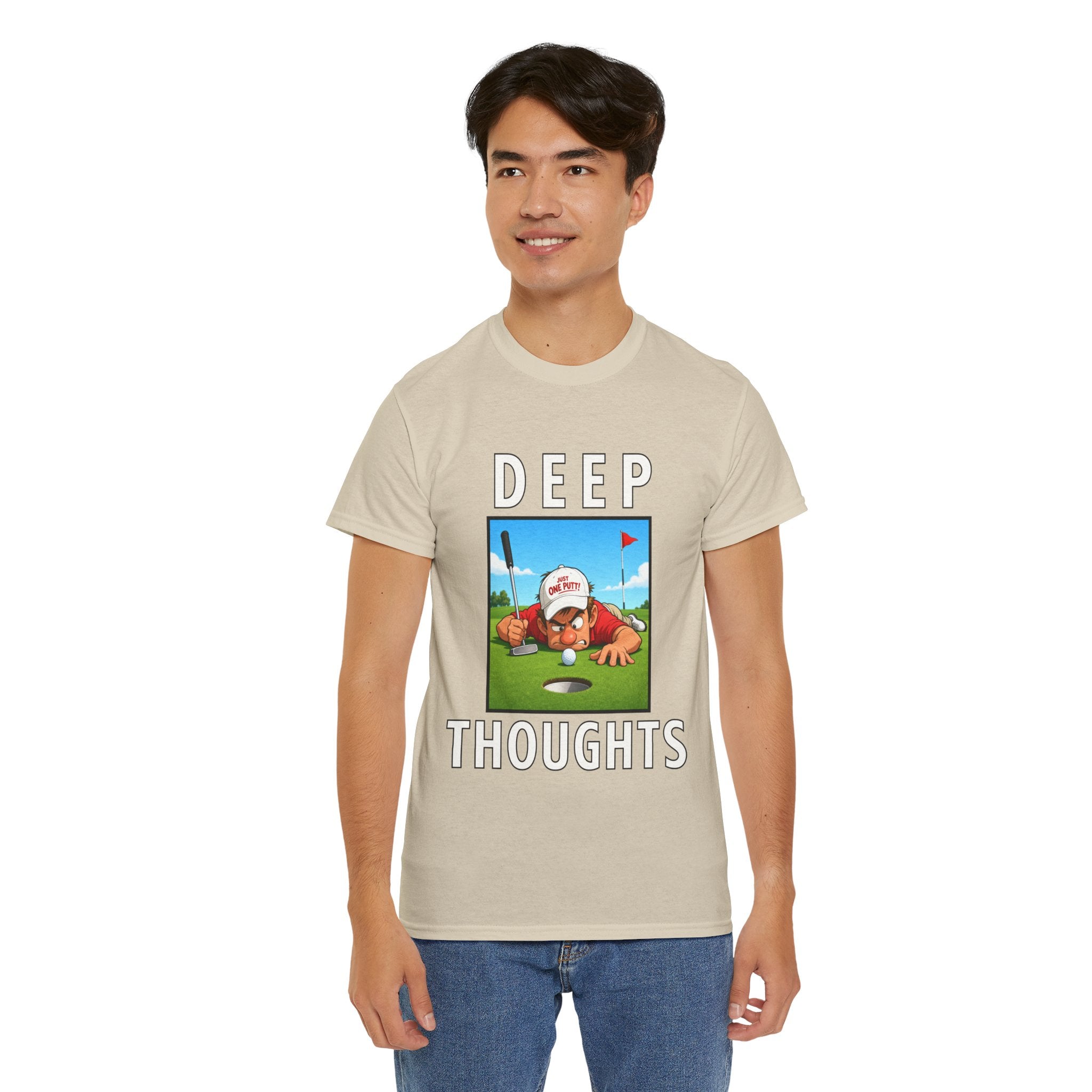 Deep Thoughts Tee - Funny Golf T-Shirt