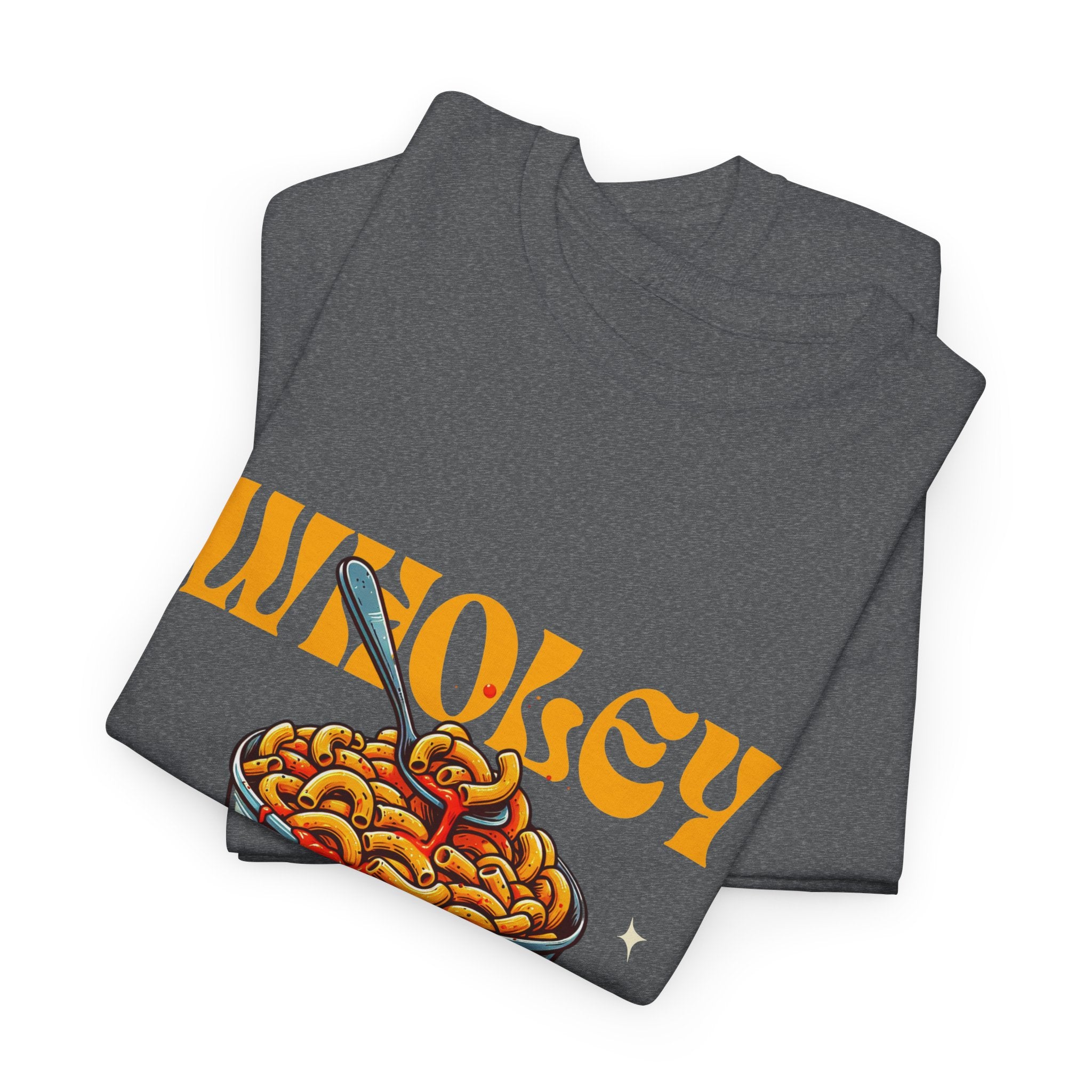 Wholey Macaroni Unisex Tee, Funny T-Shirt, Casual Graphic Shirt, Gift for Pasta Lovers, Foodie Apparel, Comfortable Everyday Wear