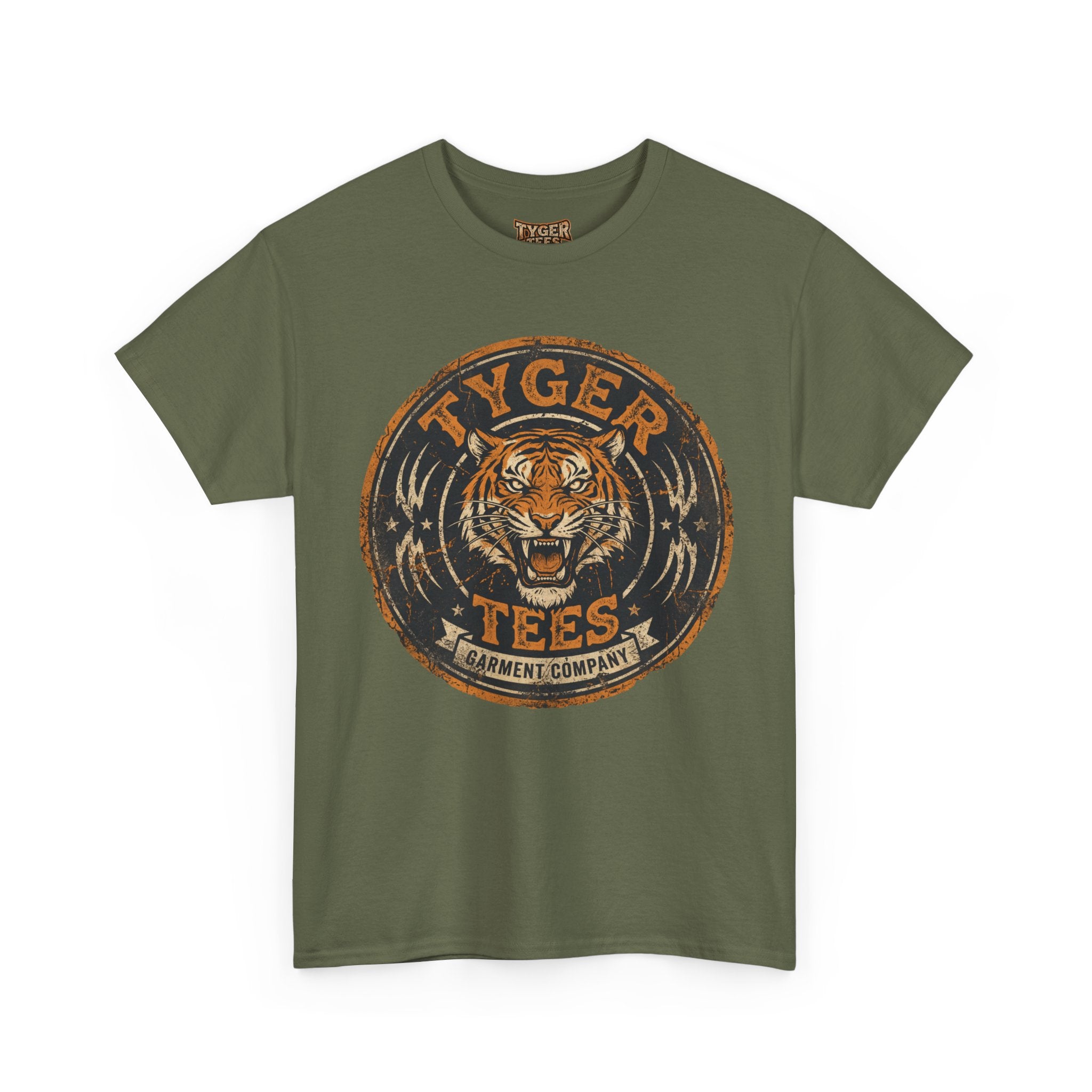 Tyger Tees Vintage Tiger Logo Tee