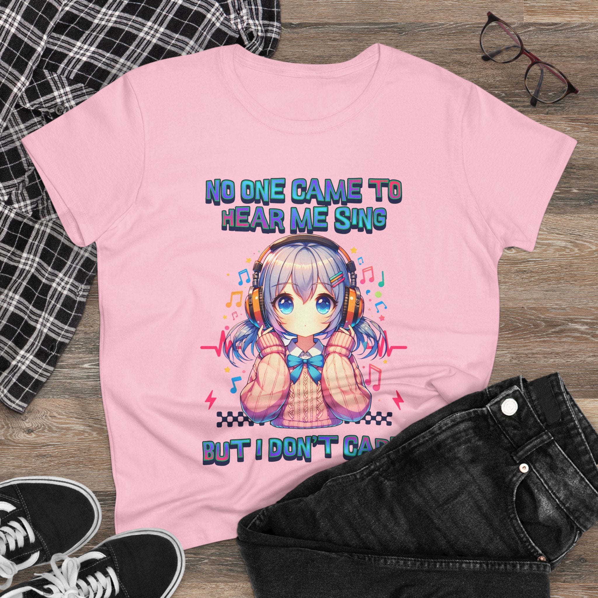 Cute Graphic Tee for Music Lovers