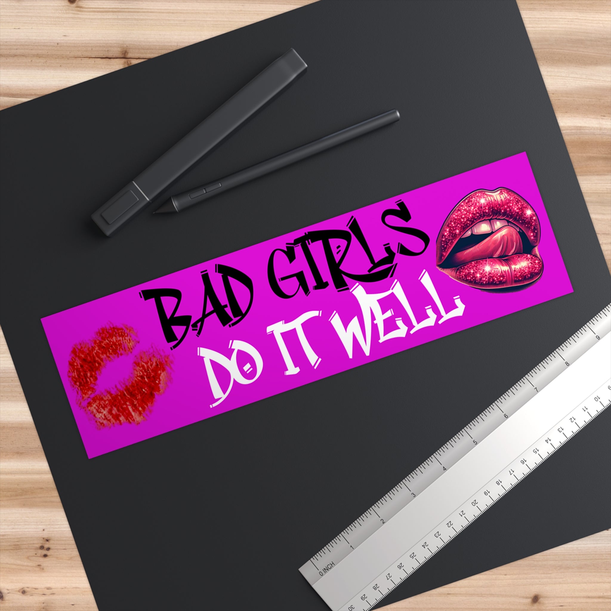 Bad Girls Do It Well - Naughty Girl Car Decal