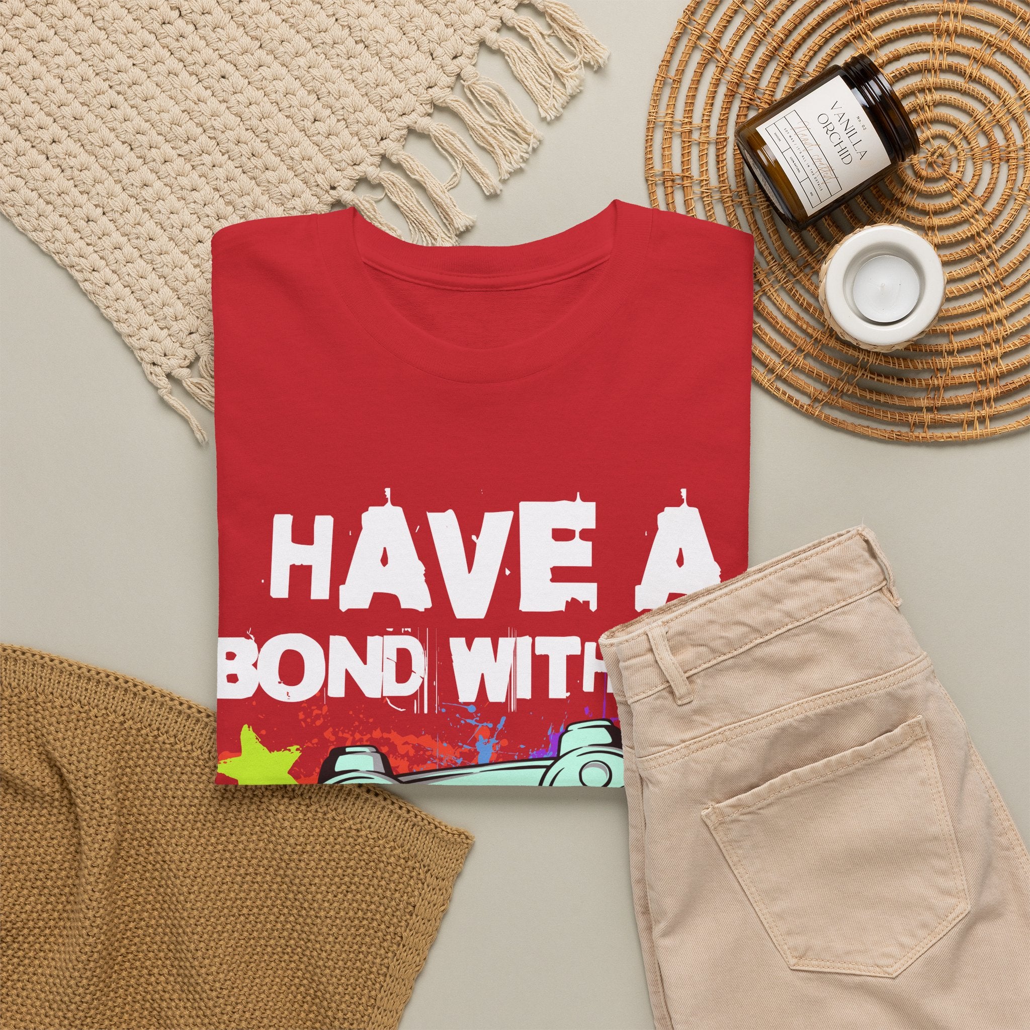 Gamer Controller Tee — "Have a Bond With My Controller" Graphic Shirt